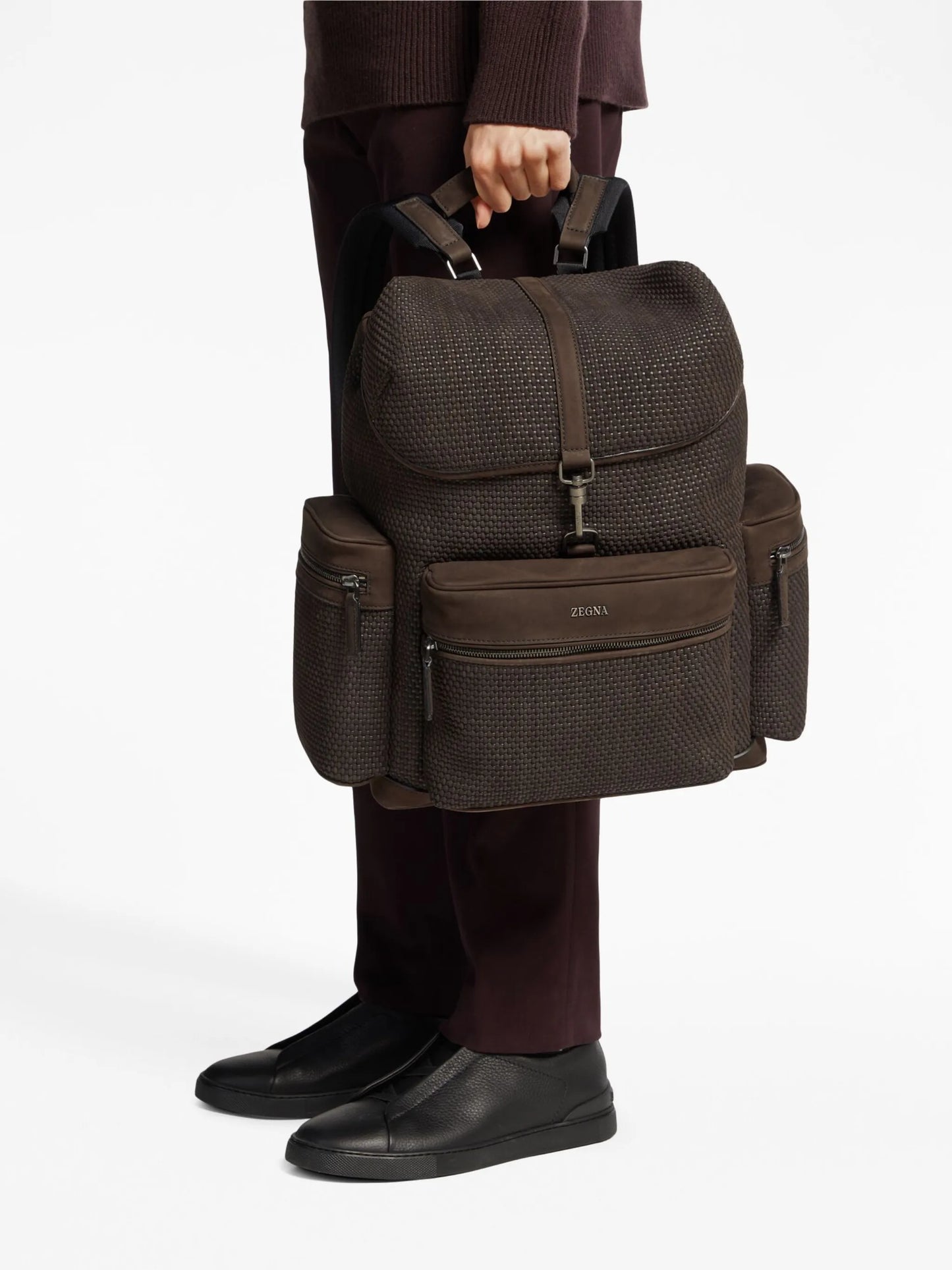 Pelletessuta Special leather backpack