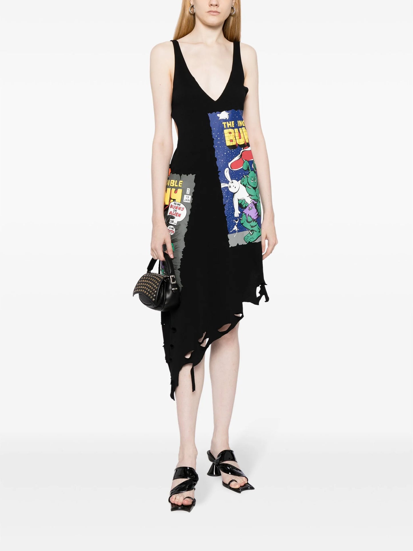 The Incredible Bunny cotton midi dress