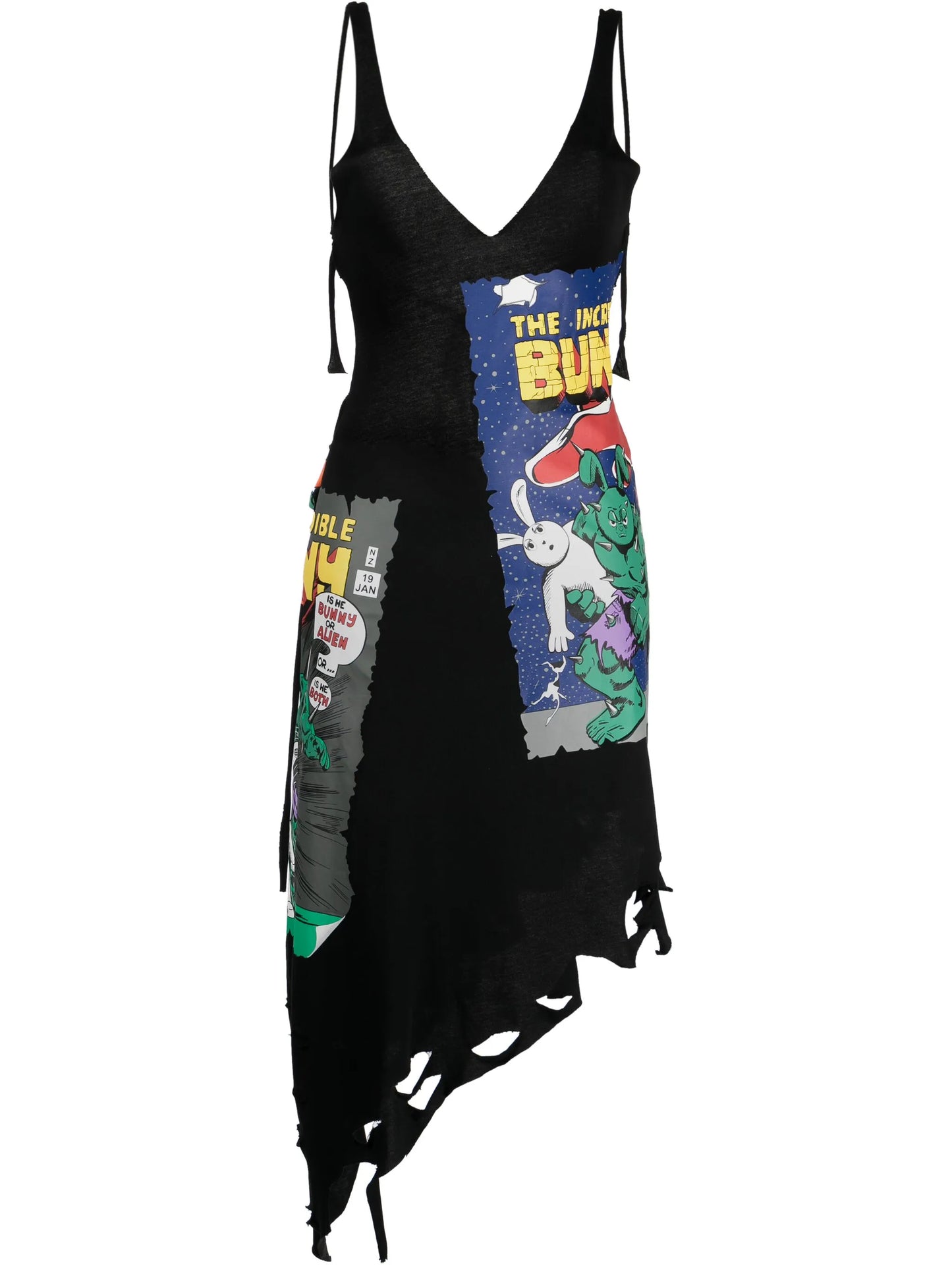 The Incredible Bunny cotton midi dress