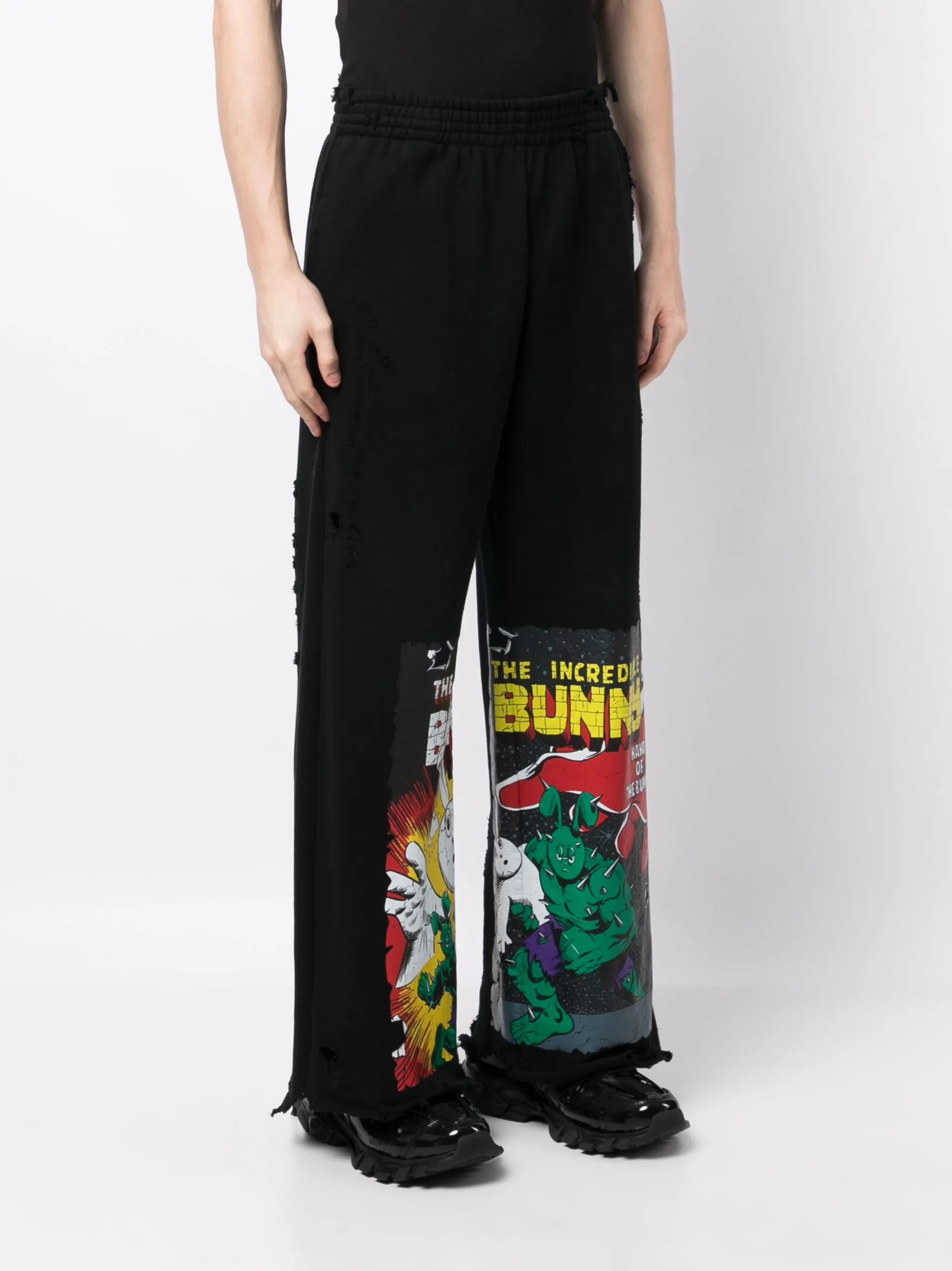 The Incredible Bunny-print track pants