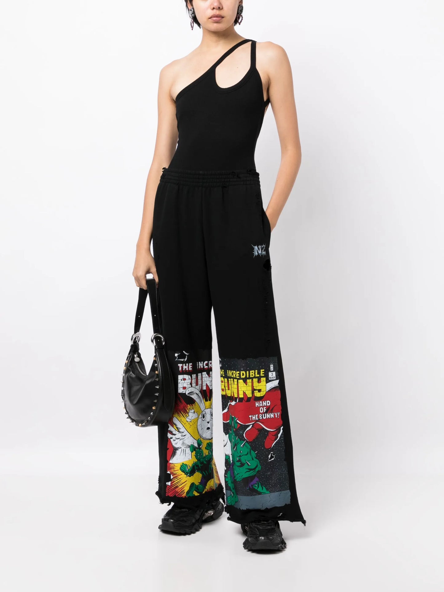The Incredible Bunny-print track pants