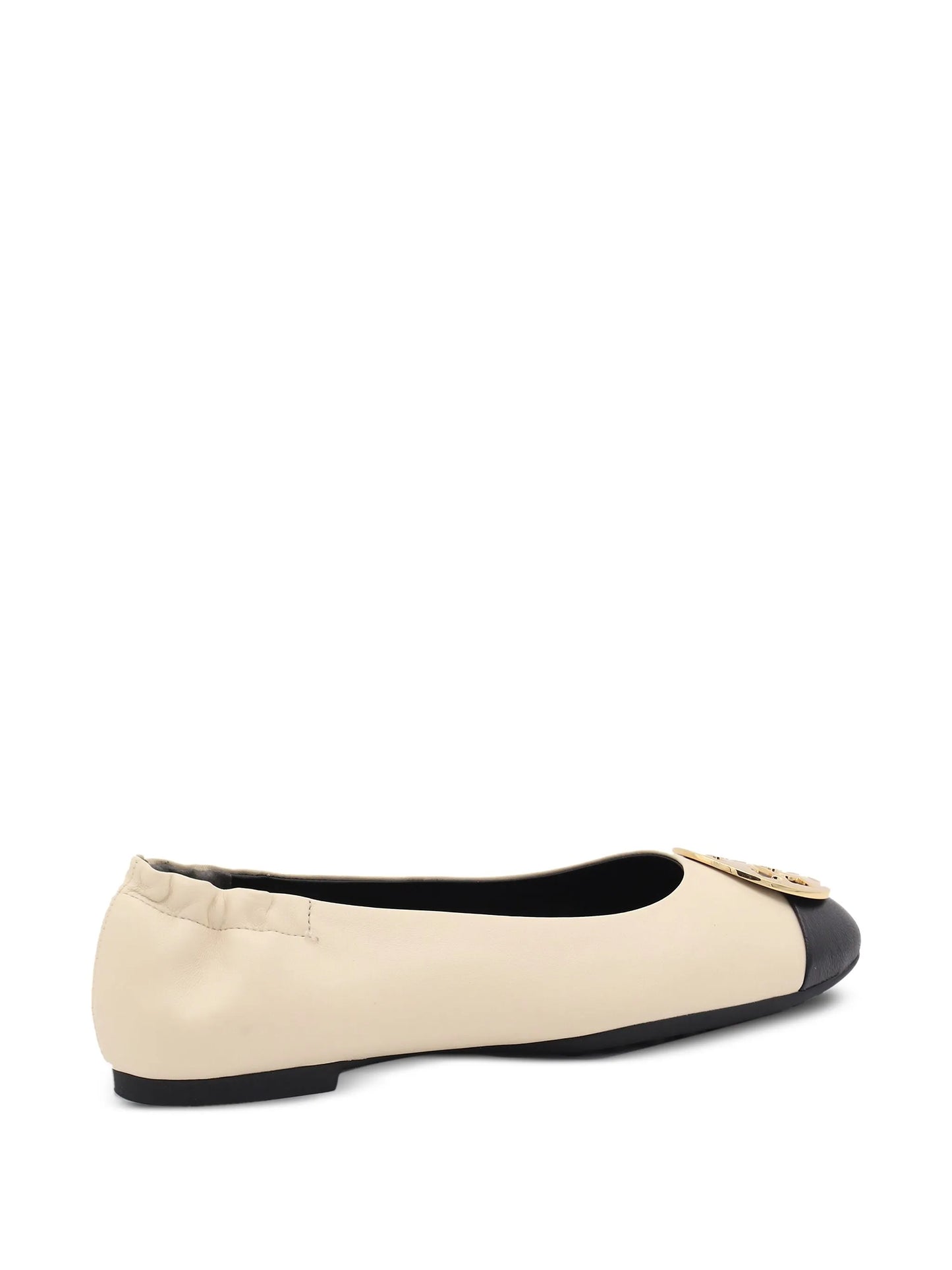 logo-plaque ballet flats