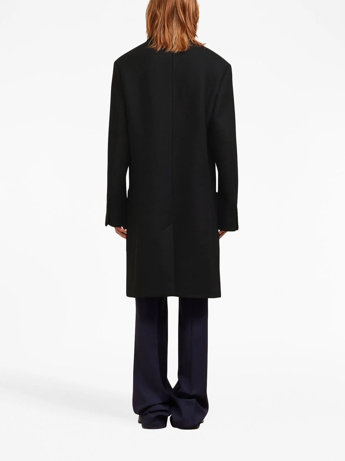 single-breasted coat