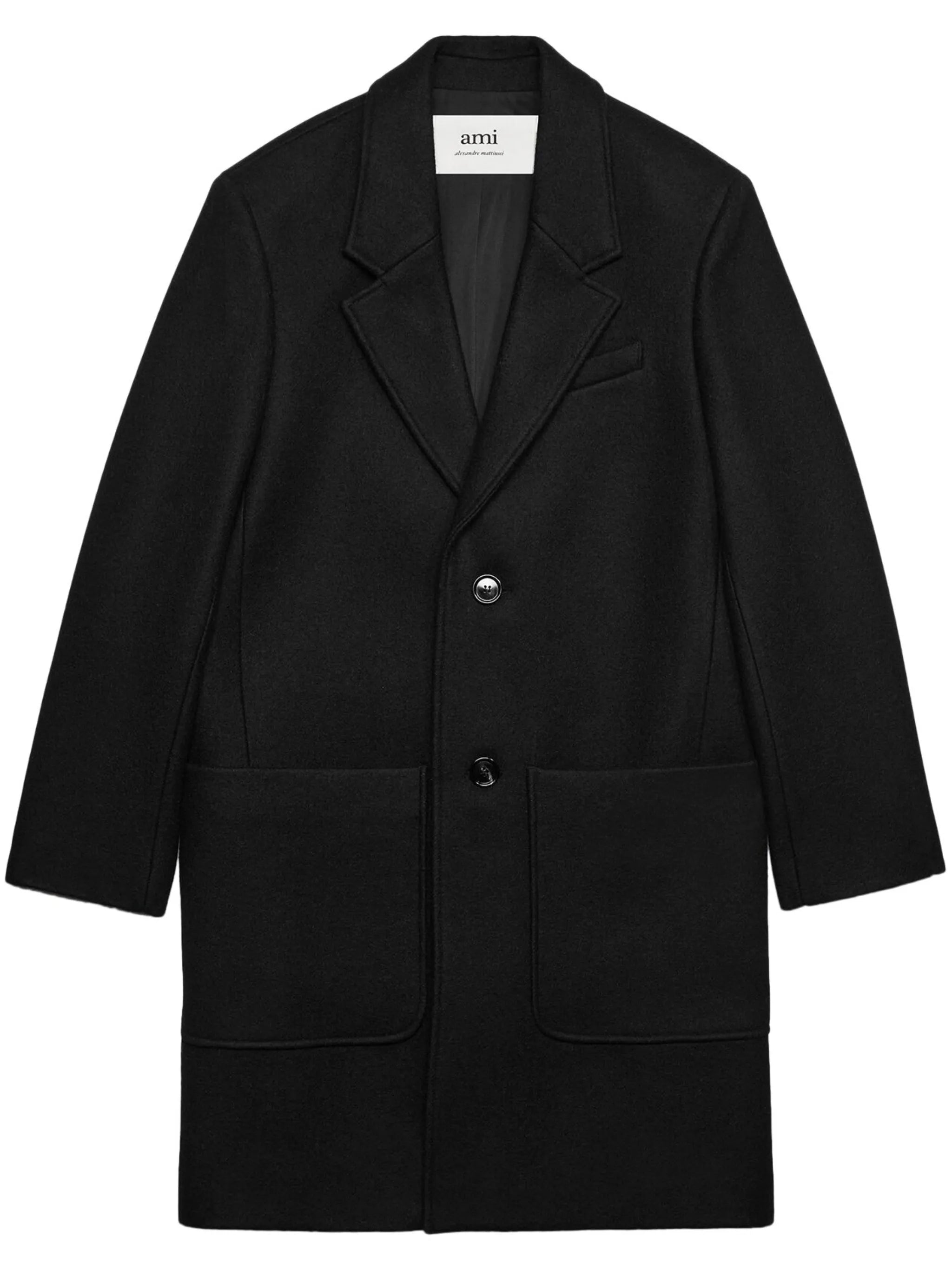 single-breasted coat
