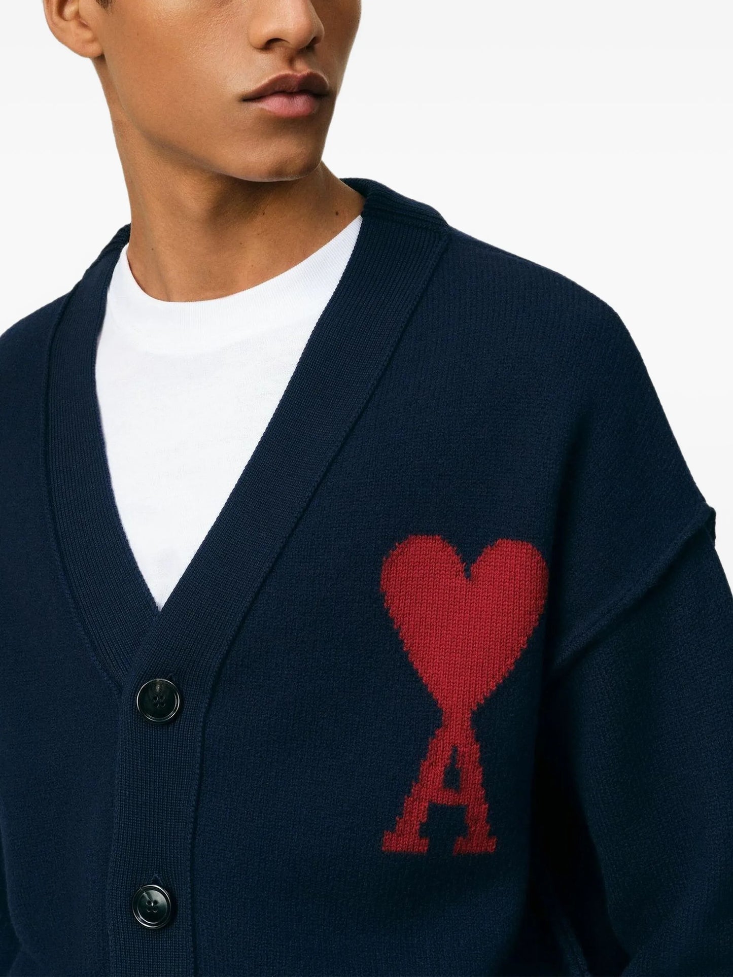 Ami de Coeur wool cardigan