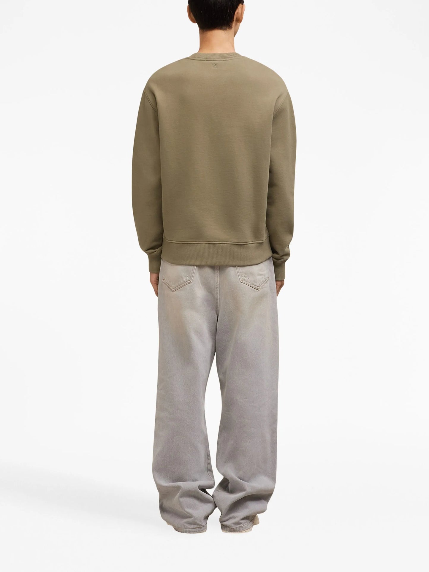 logo-embroidered cotton sweatshirt