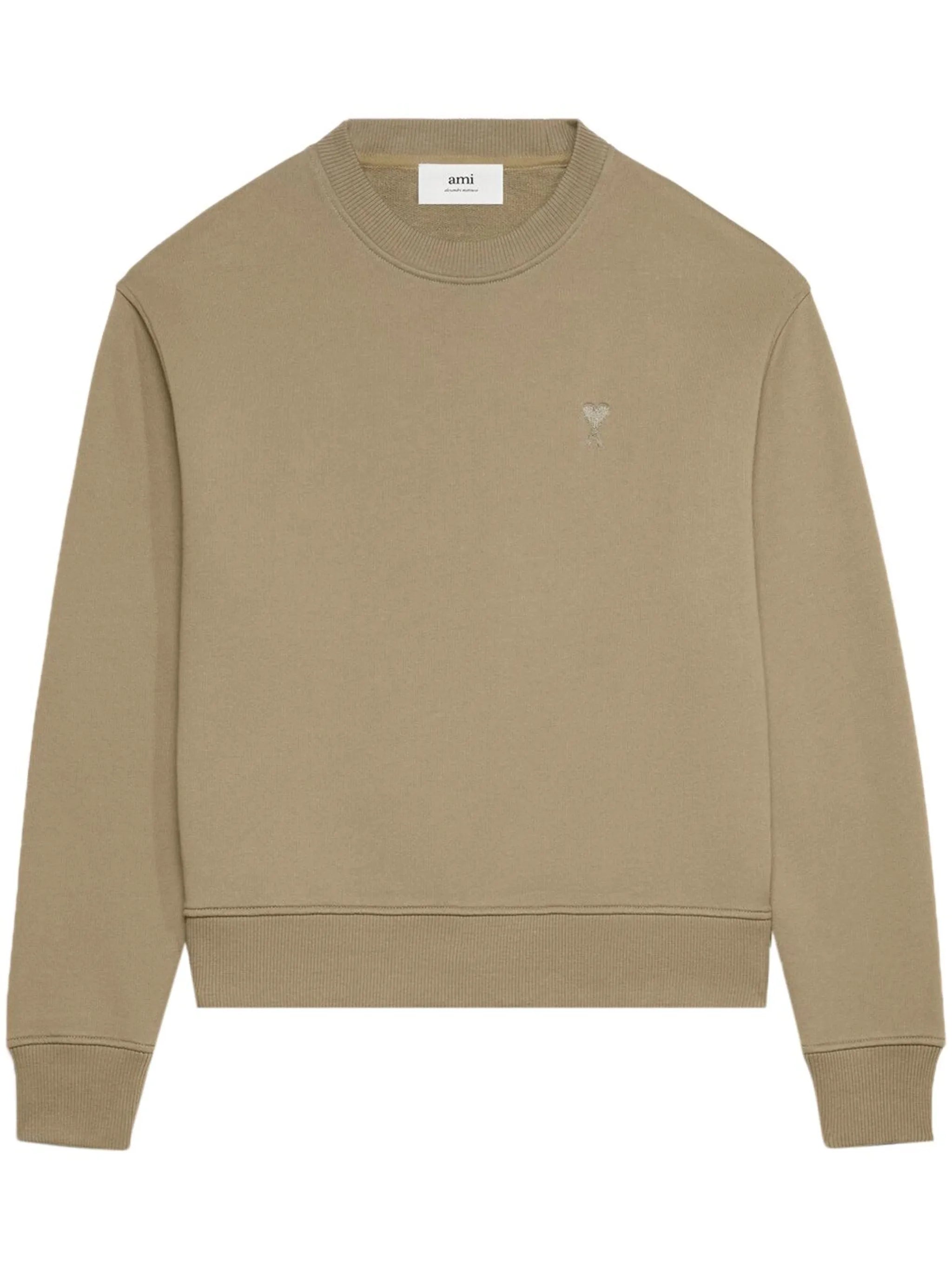 logo-embroidered cotton sweatshirt