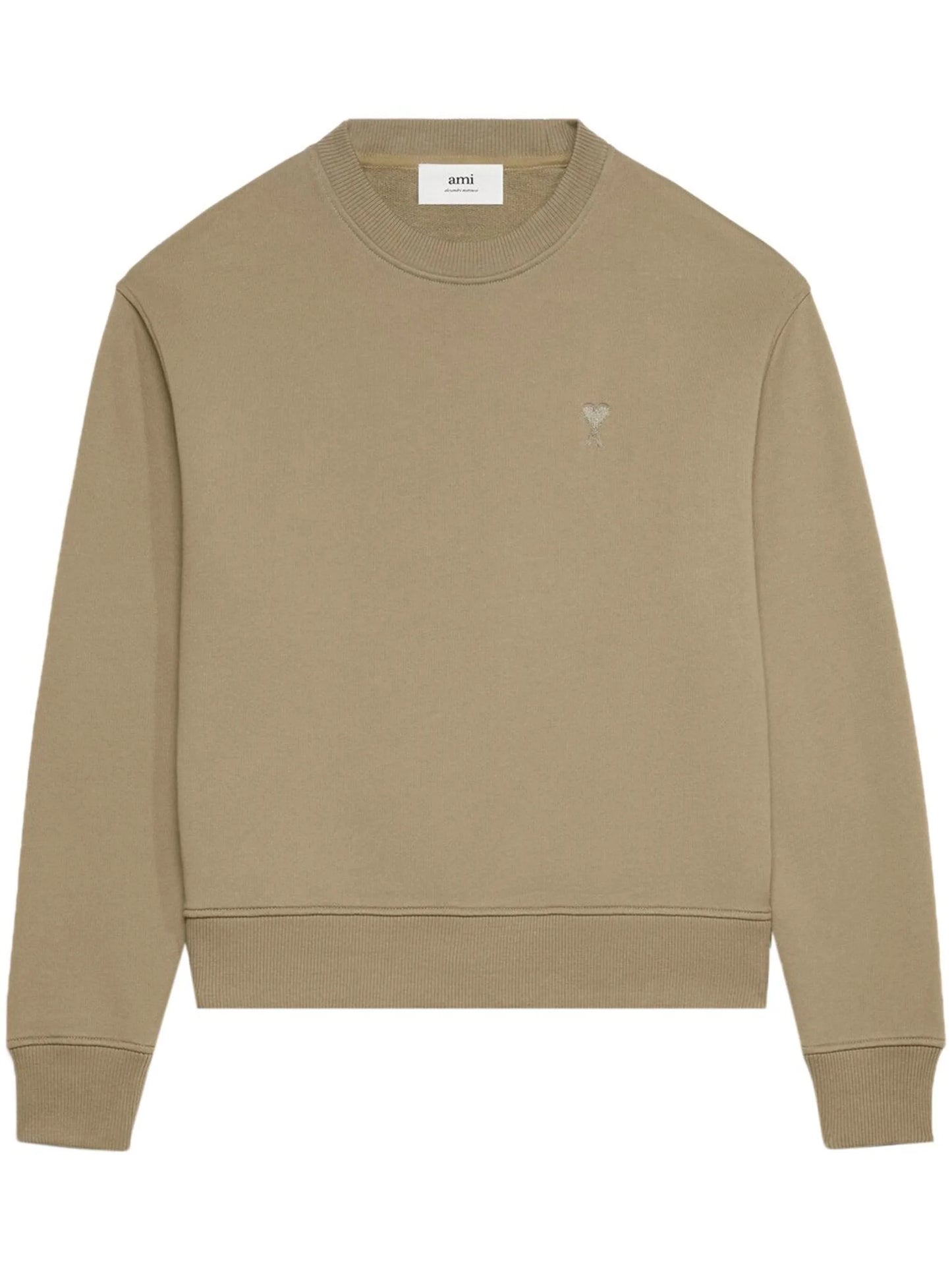 logo-embroidered cotton sweatshirt