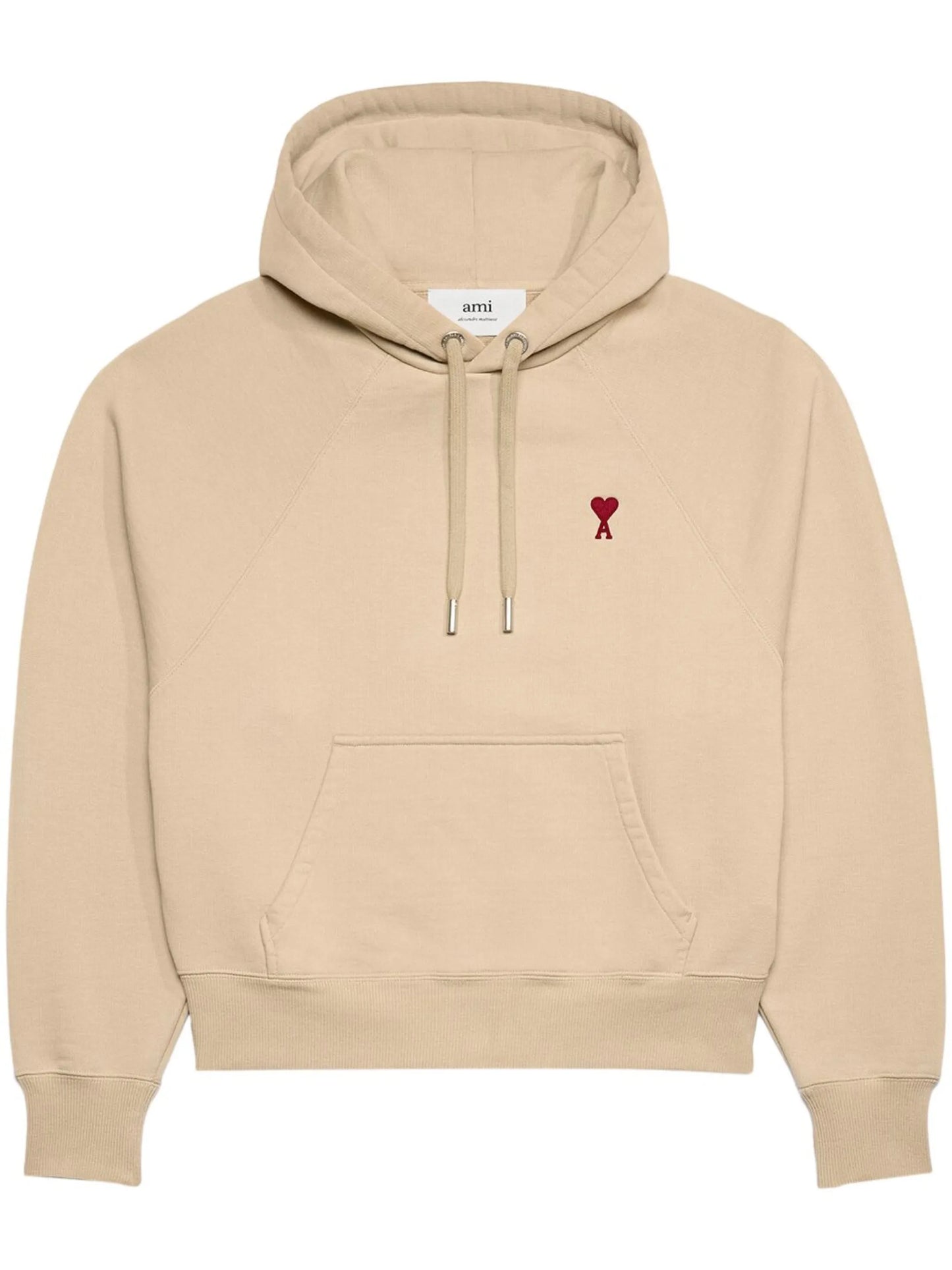embroidered cotton hoodie