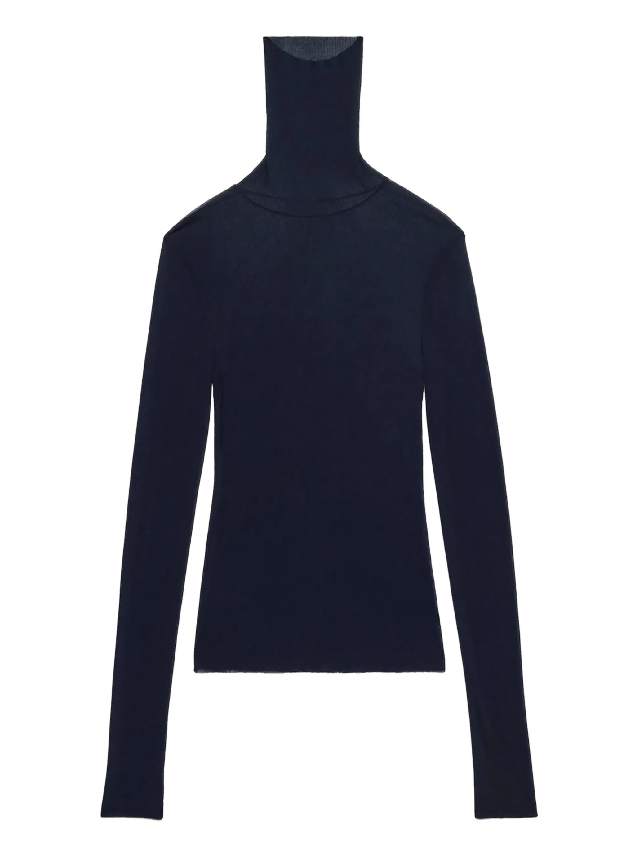 roll-neck sweater