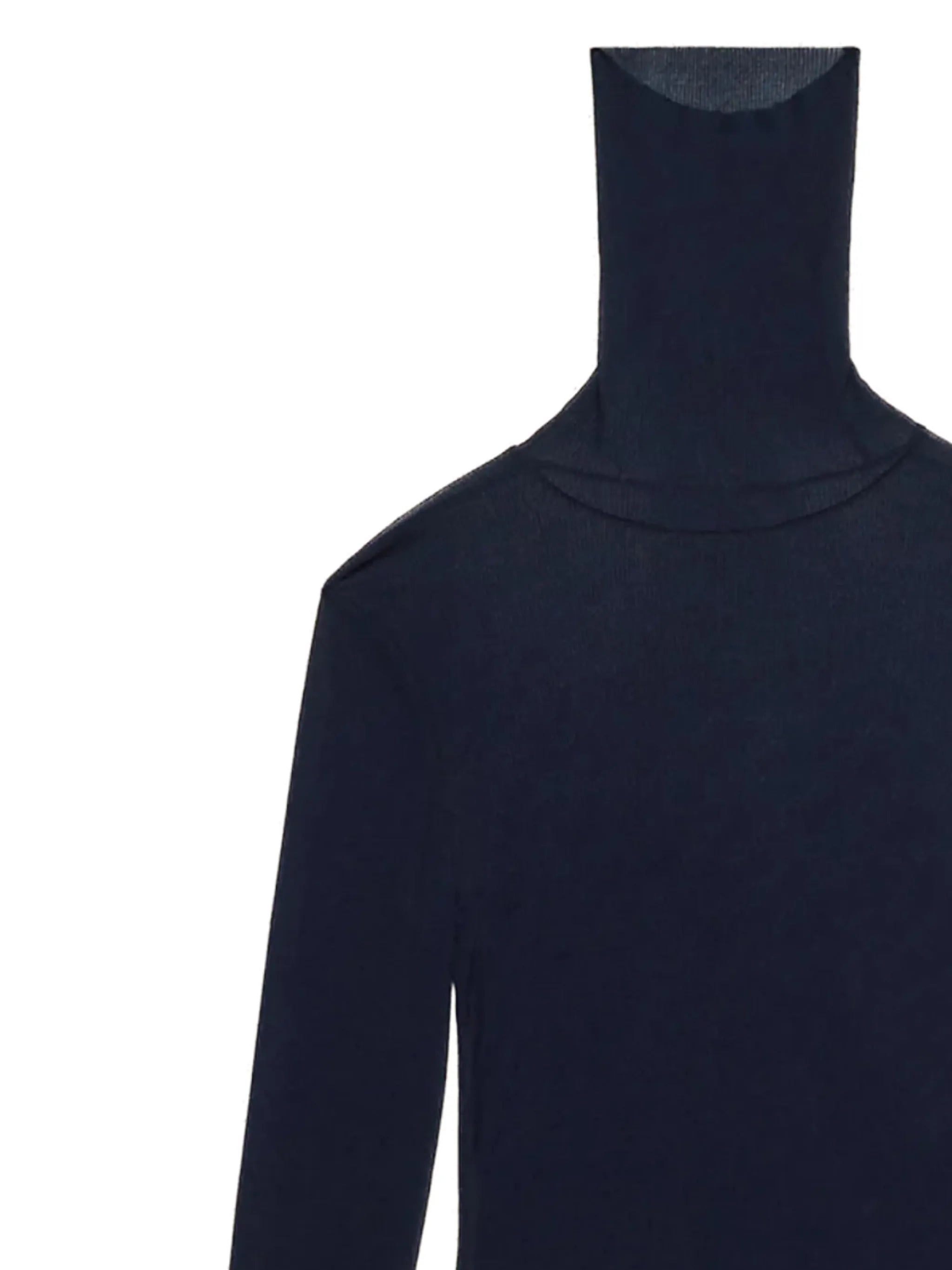 roll-neck sweater