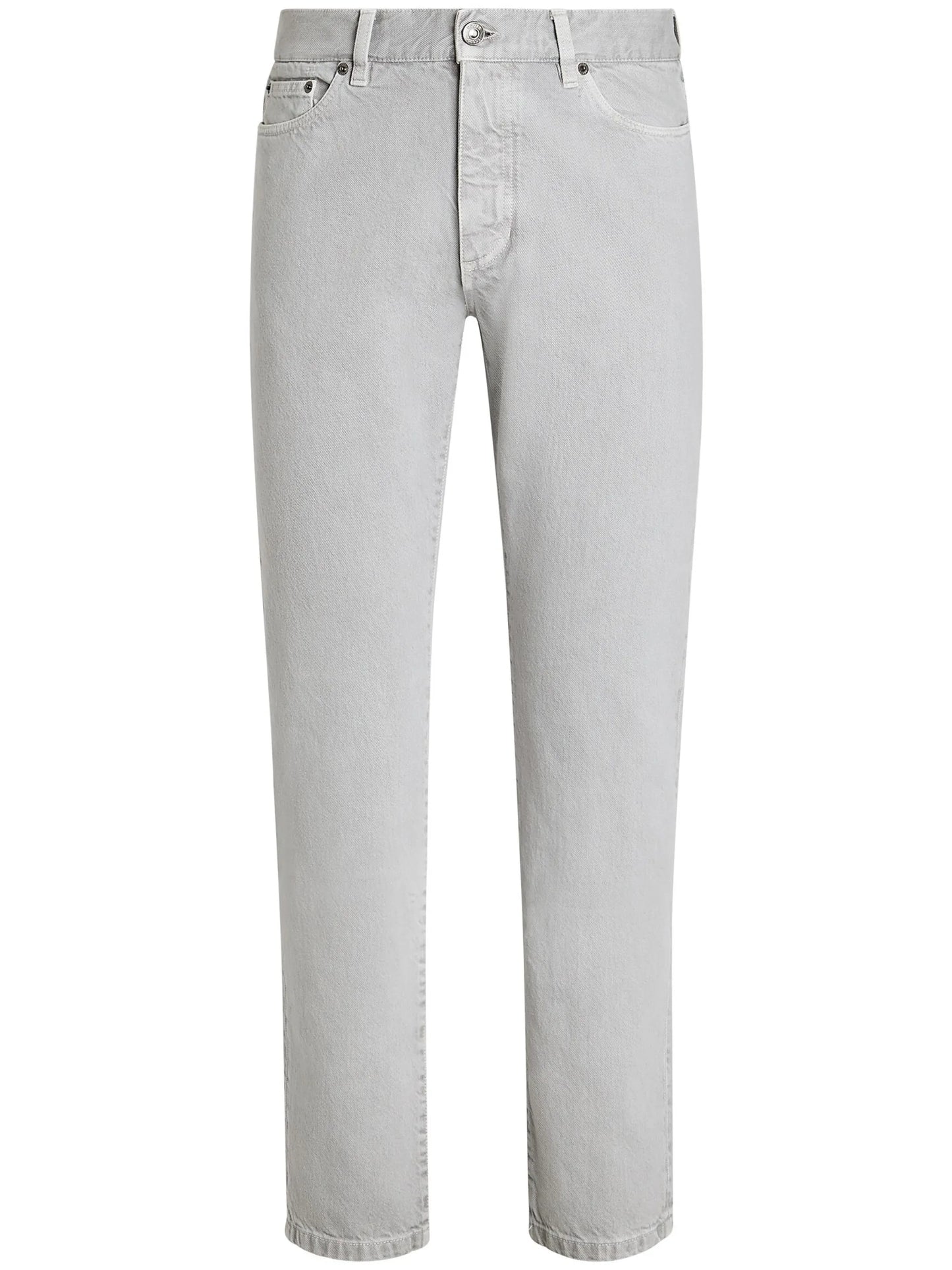 Roccia marbled straight-leg jeans