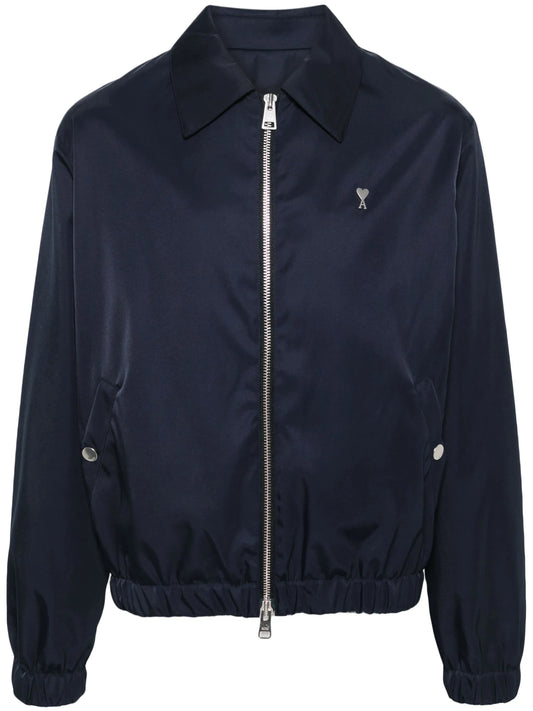 Ami de Couer-motif shirt jacket