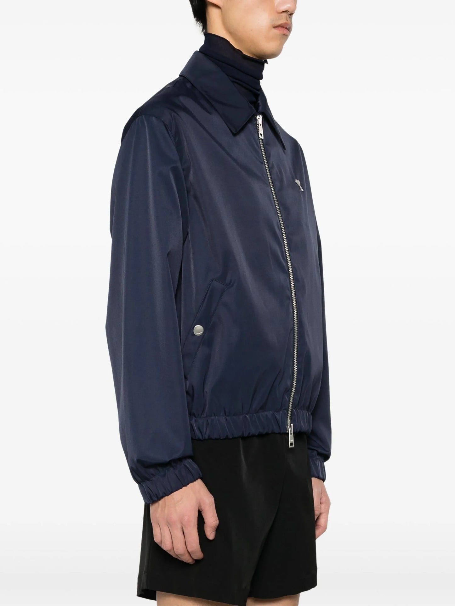 Ami de Couer-motif shirt jacket