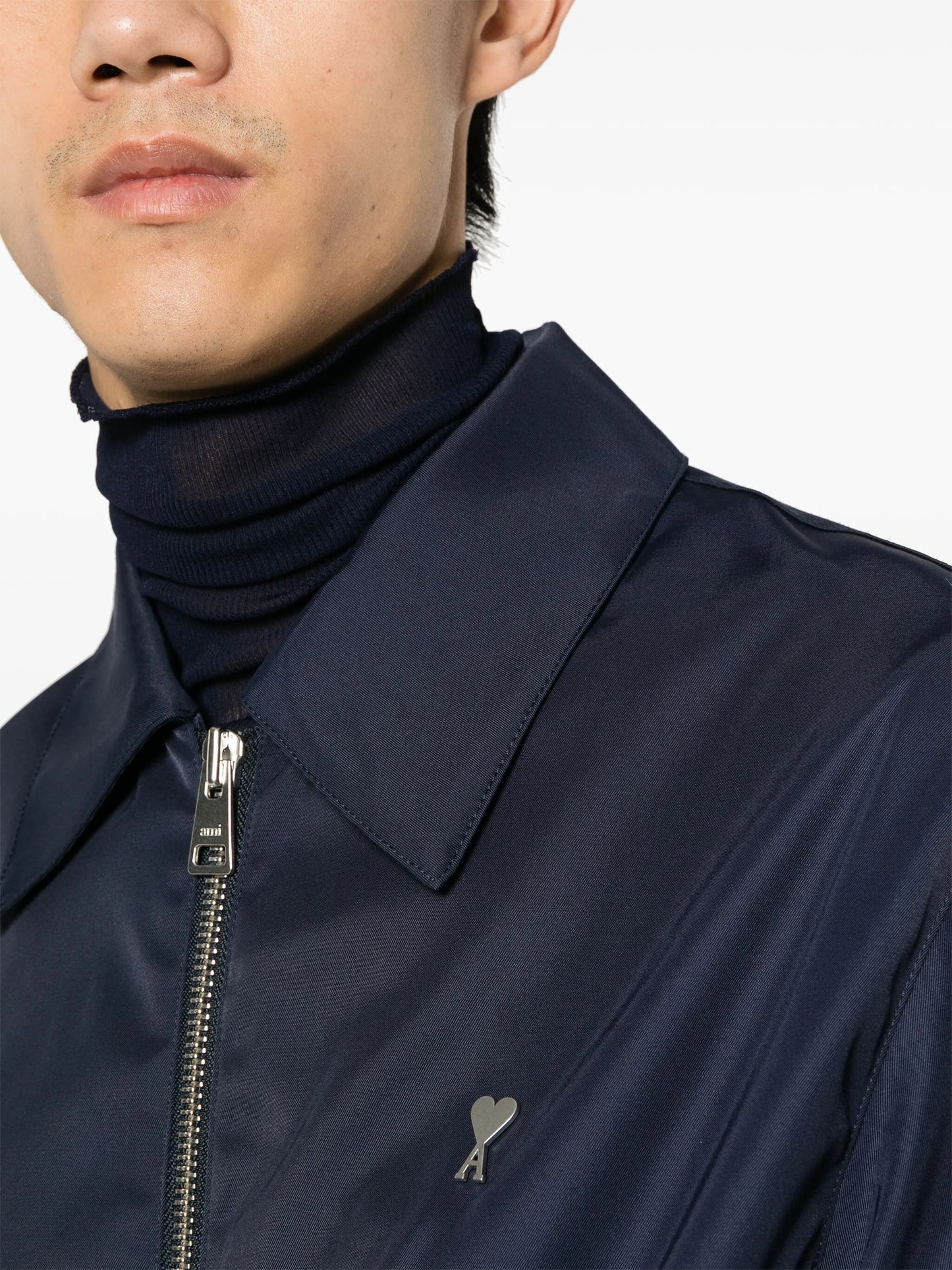 Ami de Couer-motif shirt jacket