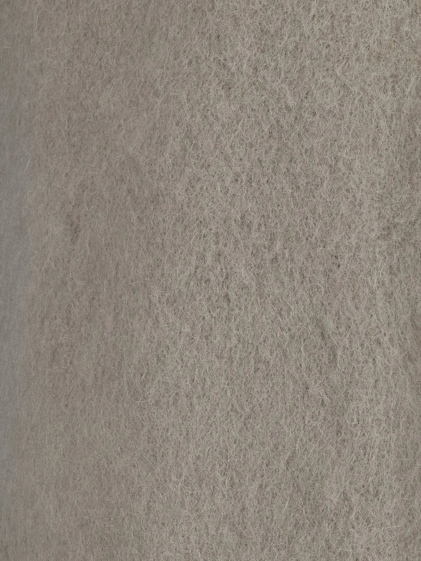 brushed crew-neck jumper
