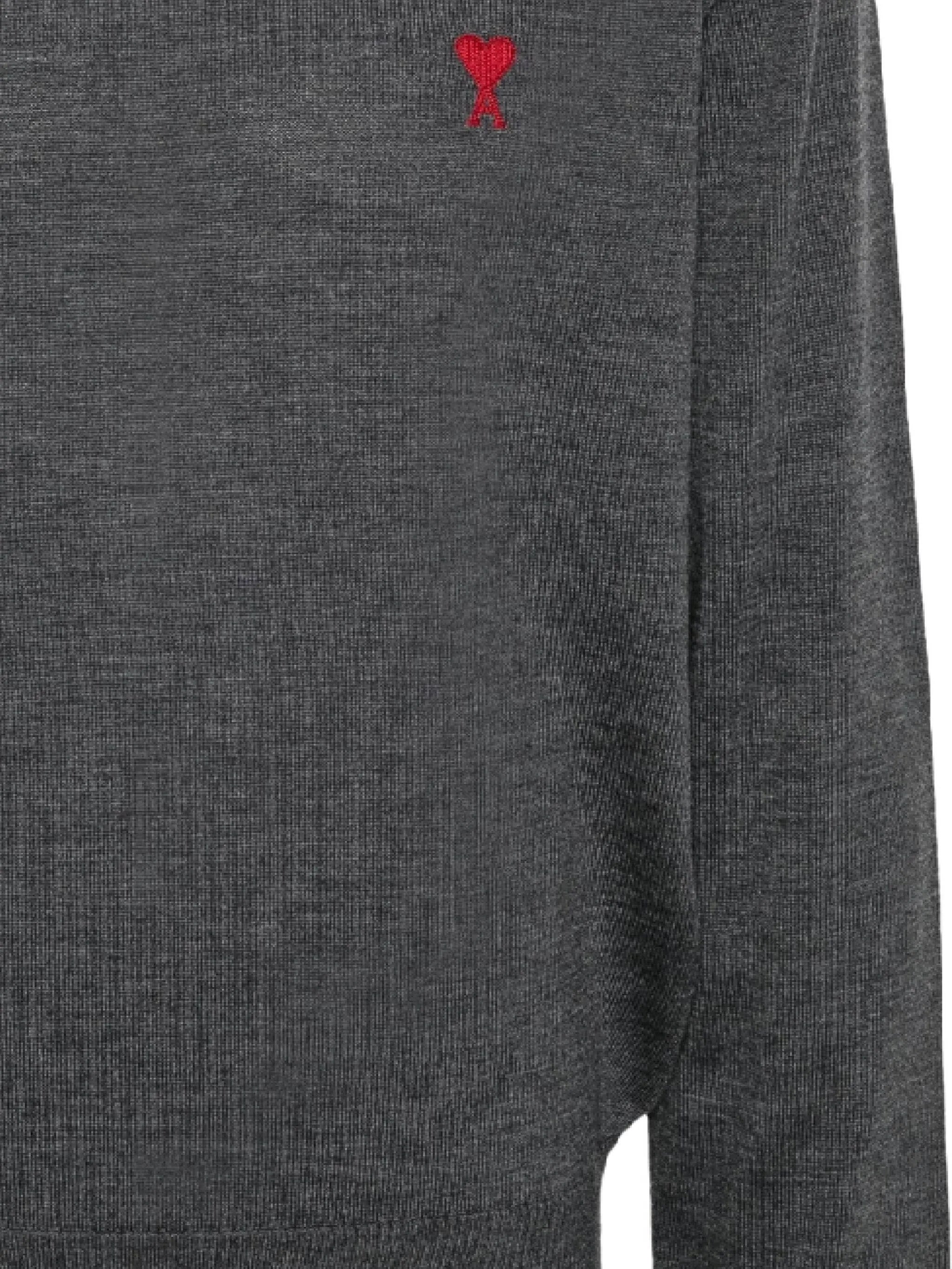 embroidered crew-neck sweater