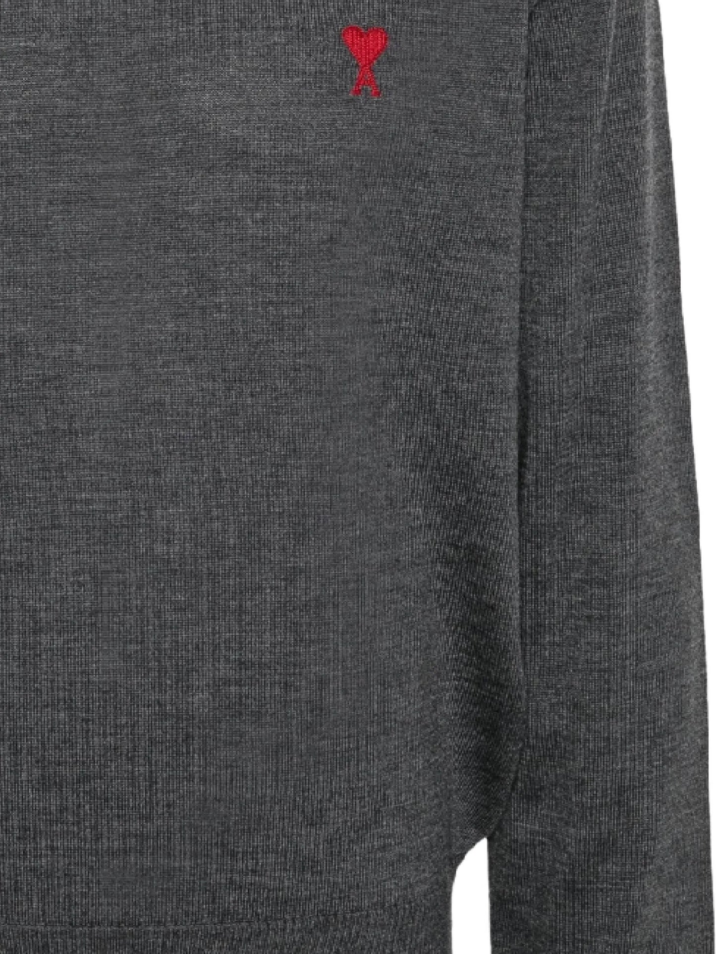 embroidered crew-neck sweater