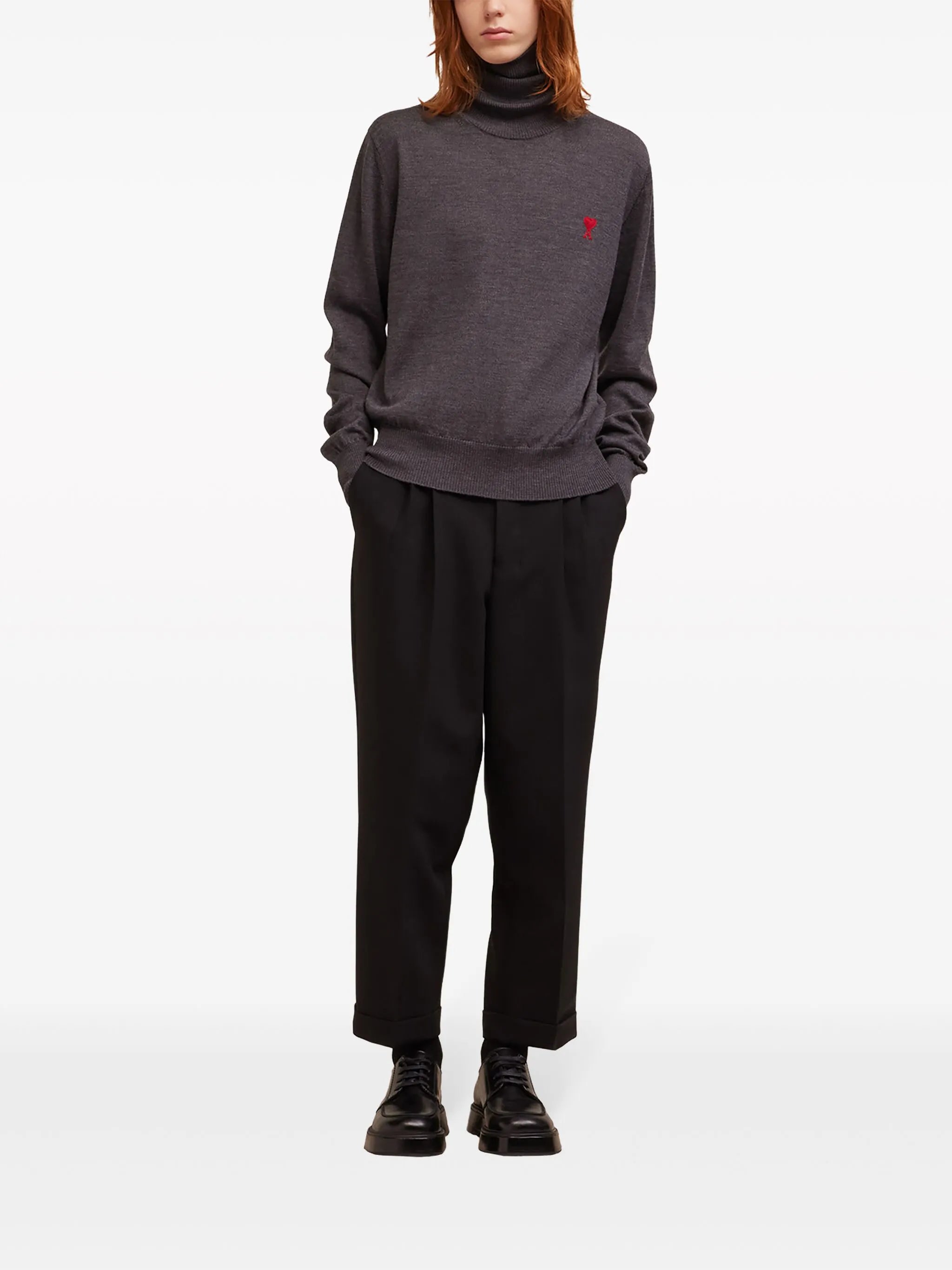 Ami De Coeur turtleneck wool jumper