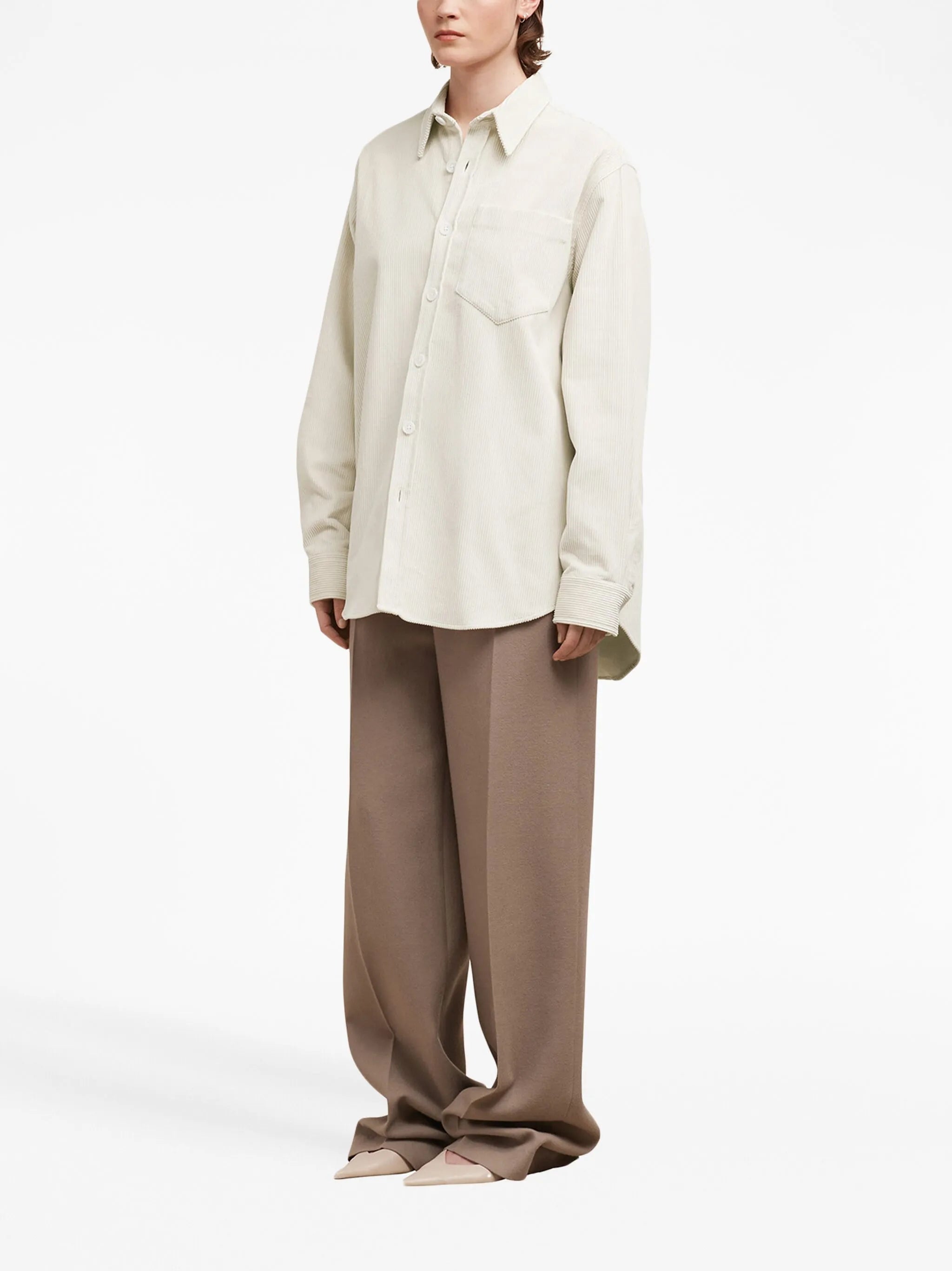 long-sleeved shirt jacket