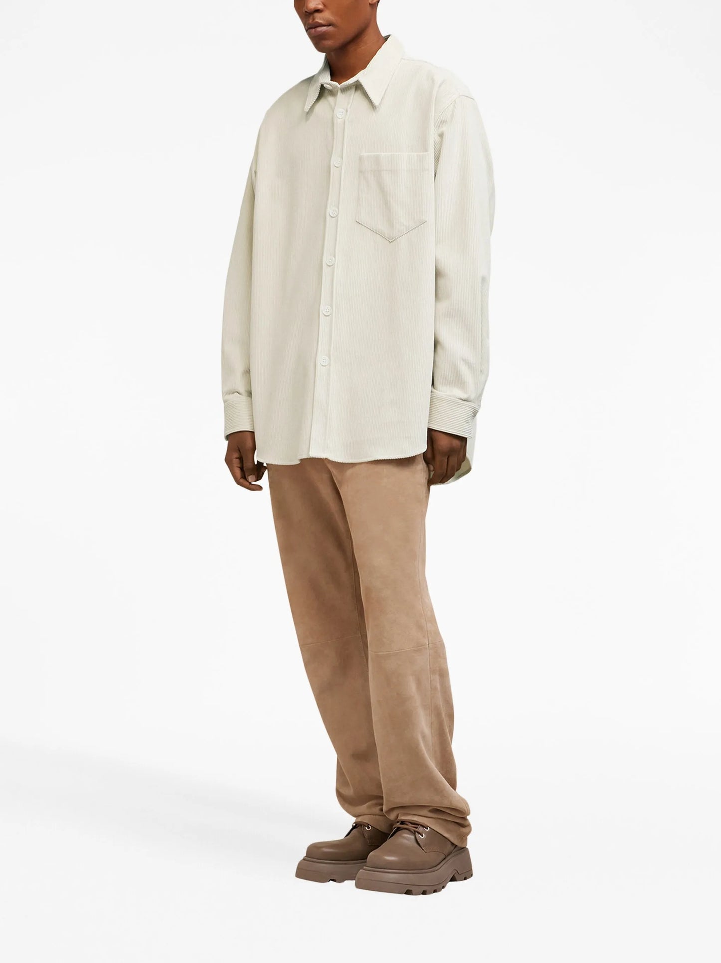 long-sleeved shirt jacket