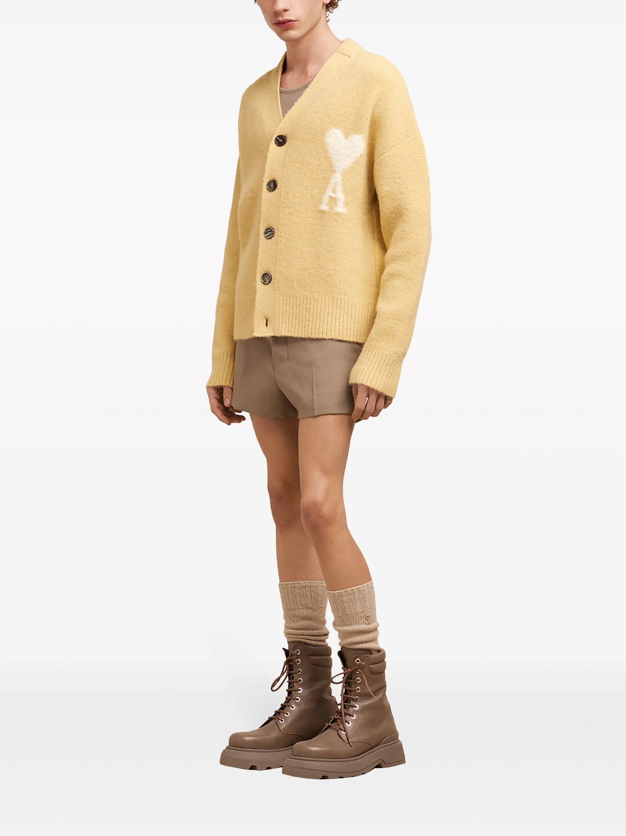 Cloudy Wool Ami de Coeur cardigan