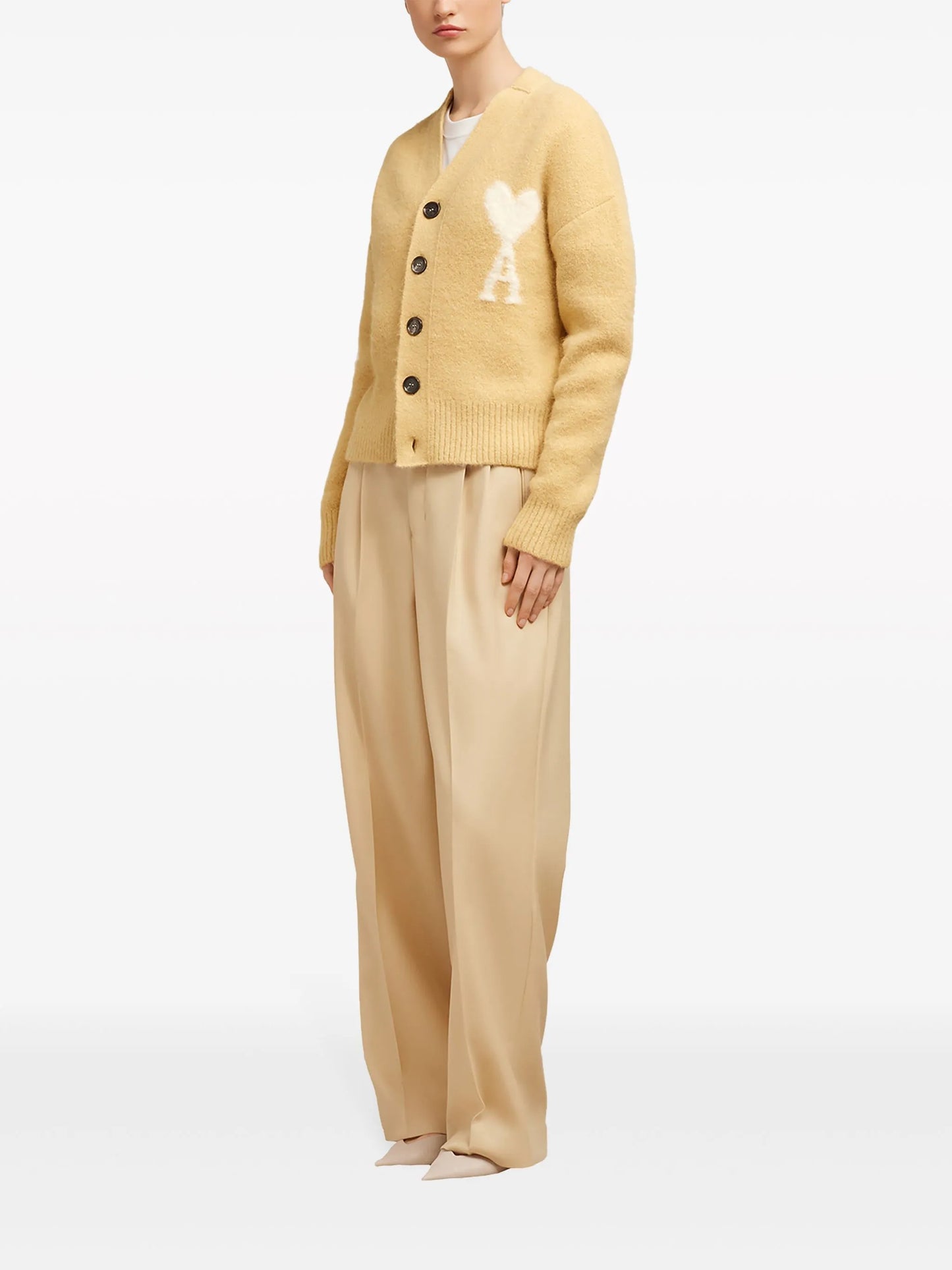 Cloudy Wool Ami de Coeur cardigan