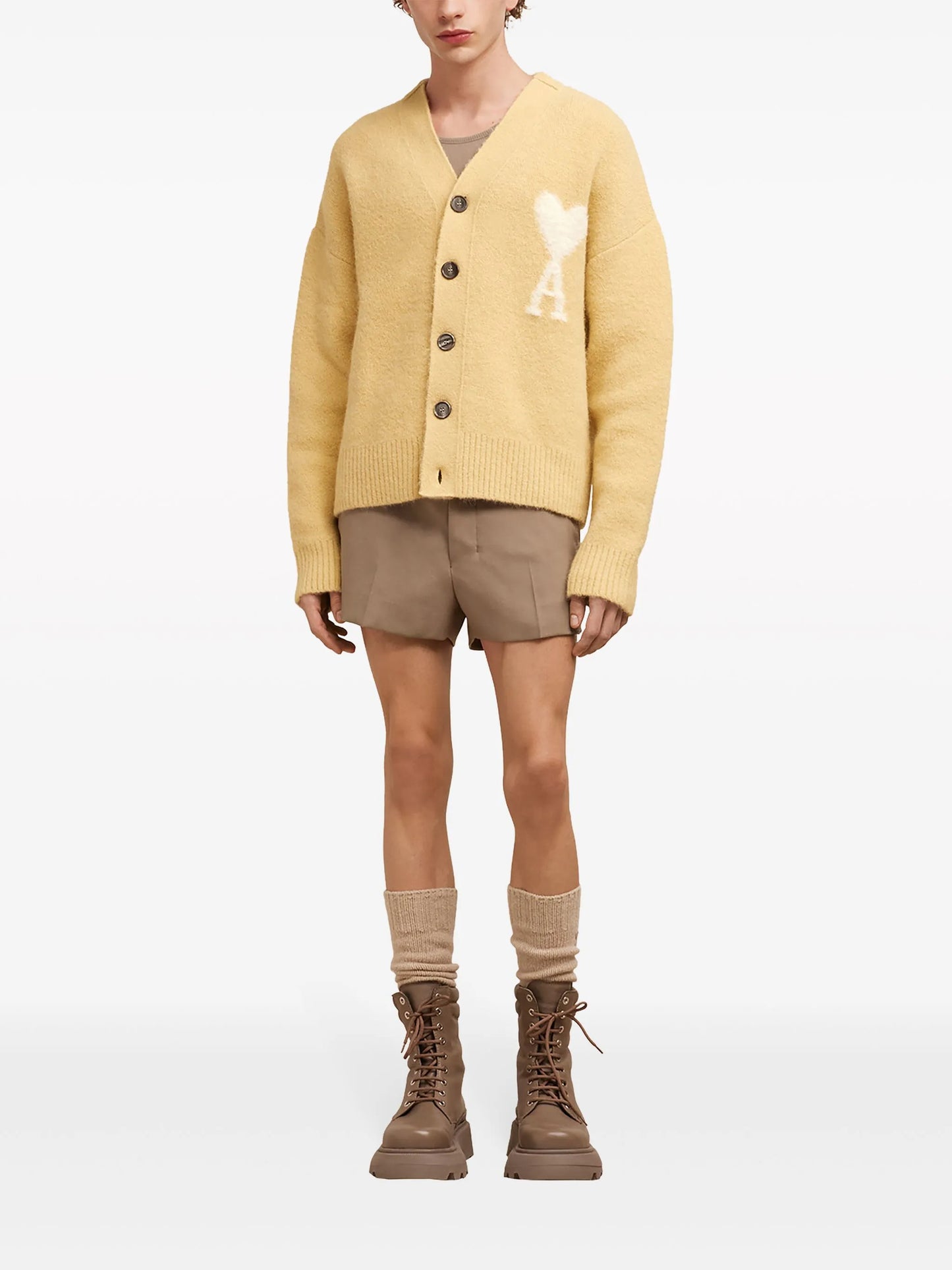 Cloudy Wool Ami de Coeur cardigan