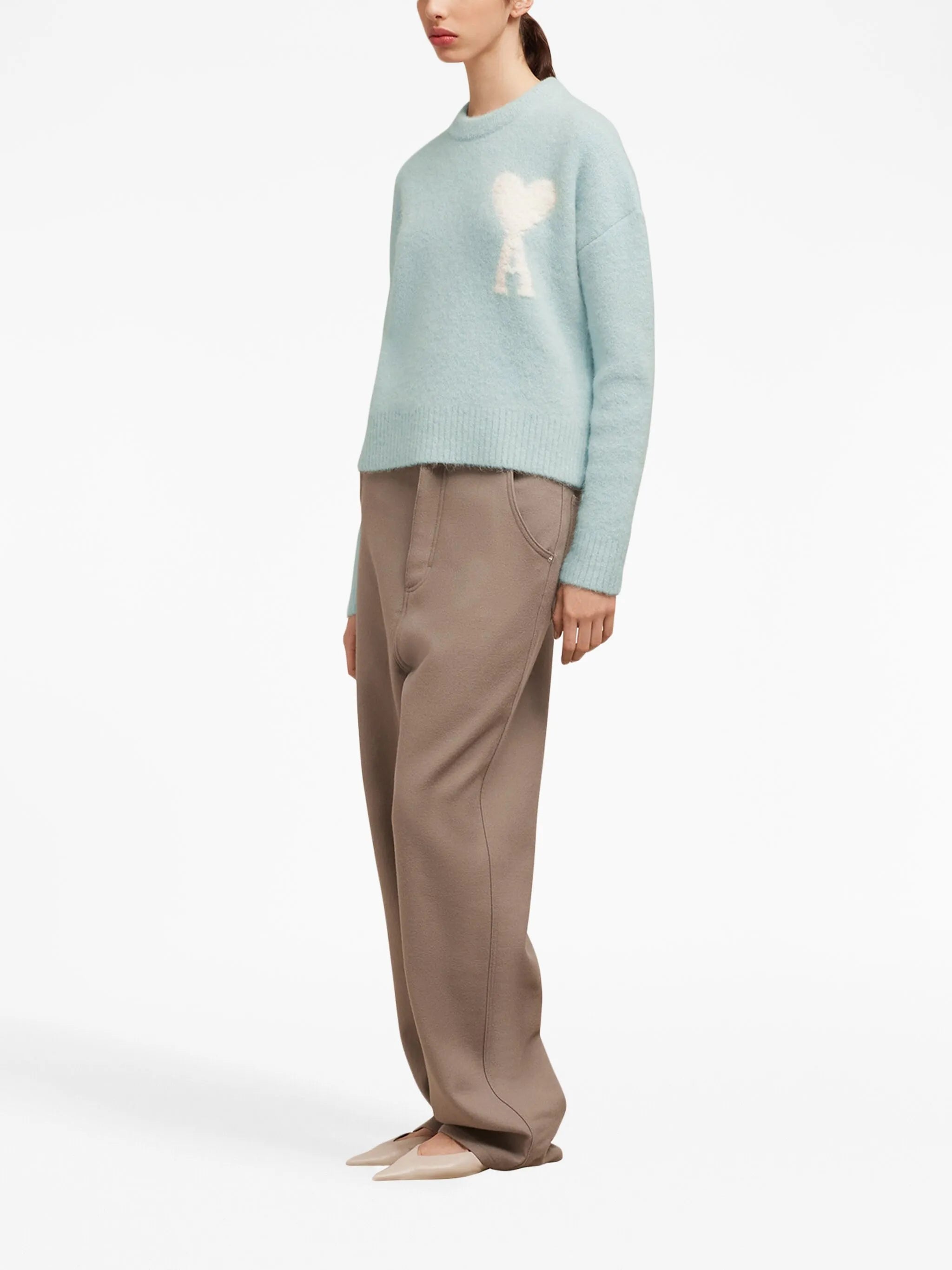 Cloudy Wool Ami de Coeur jumper