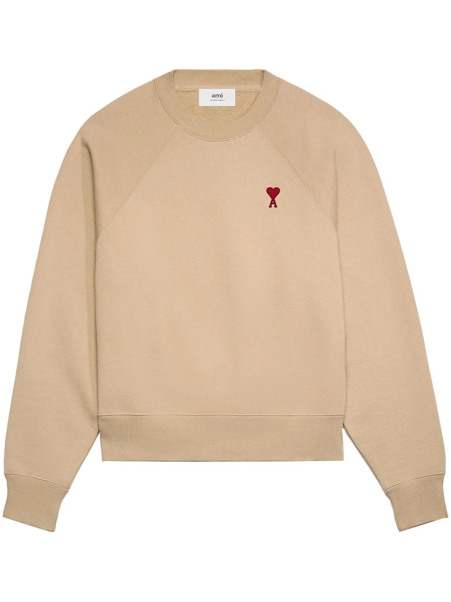 embroidered cotton sweatshirt