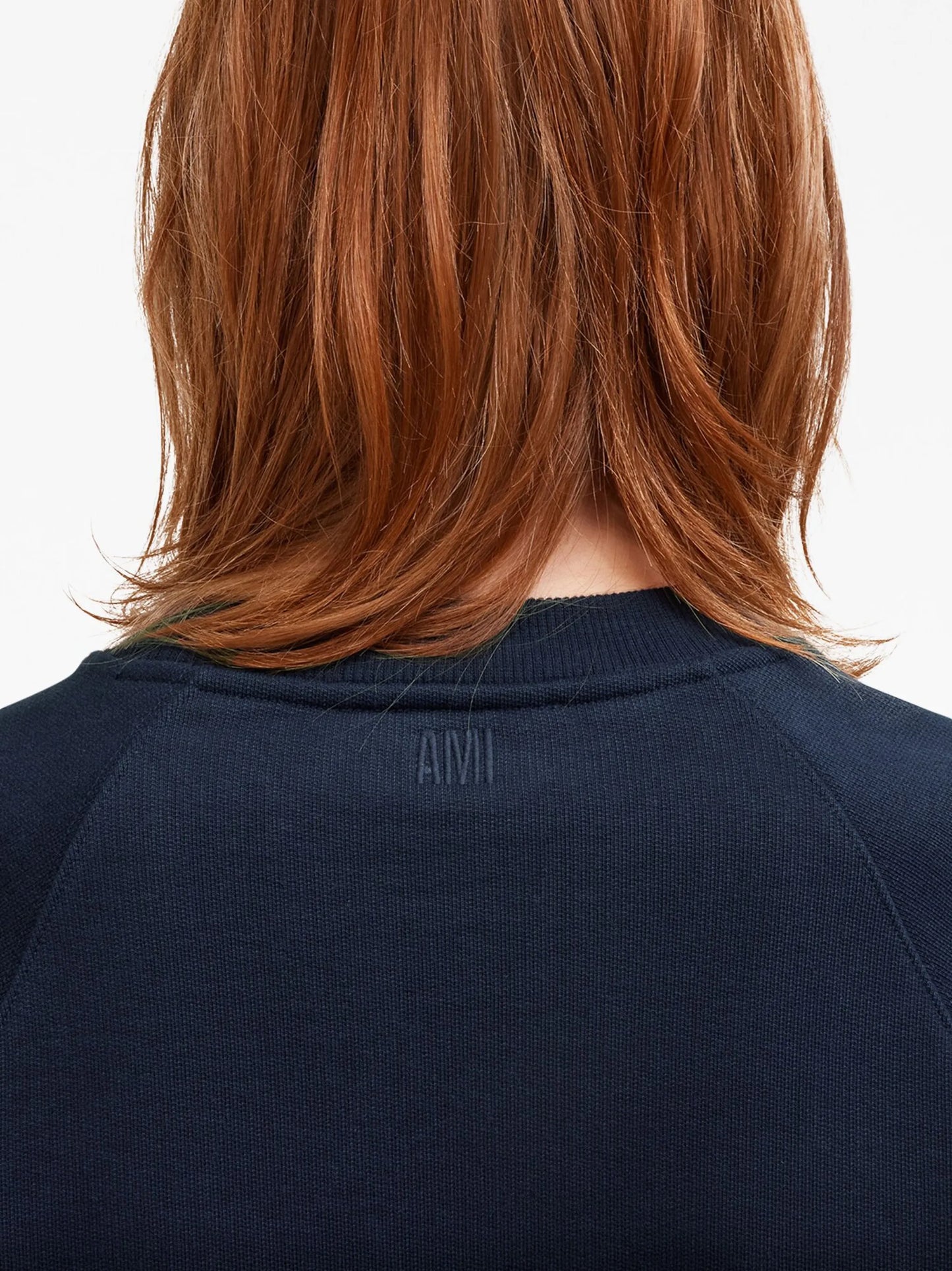 embroidered cotton sweatshirt