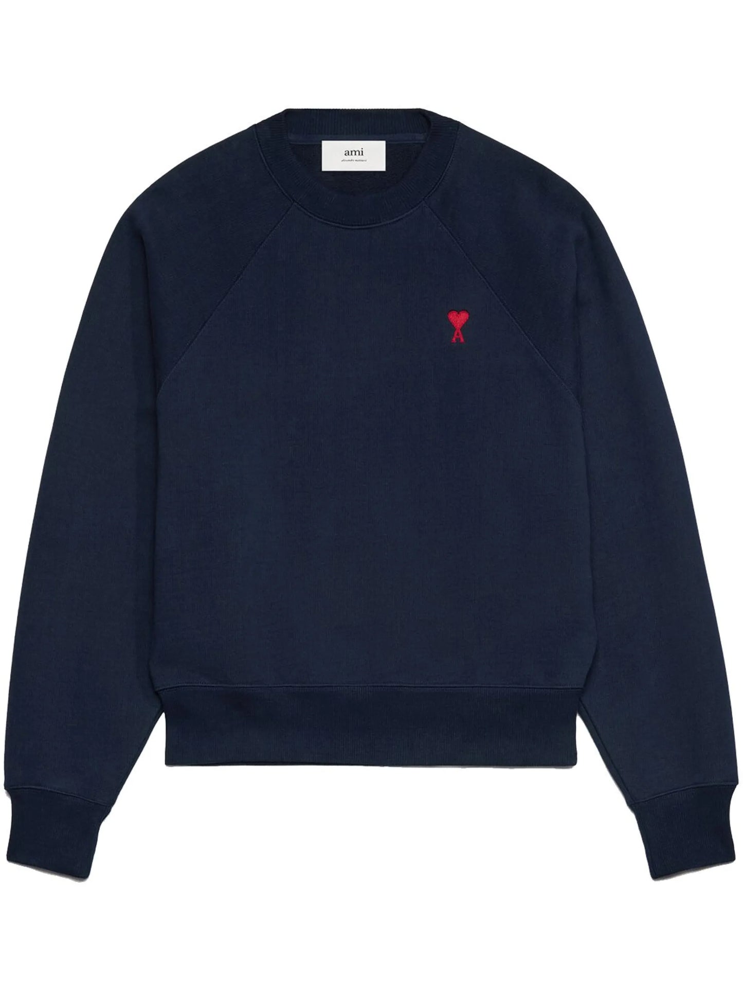 embroidered cotton sweatshirt
