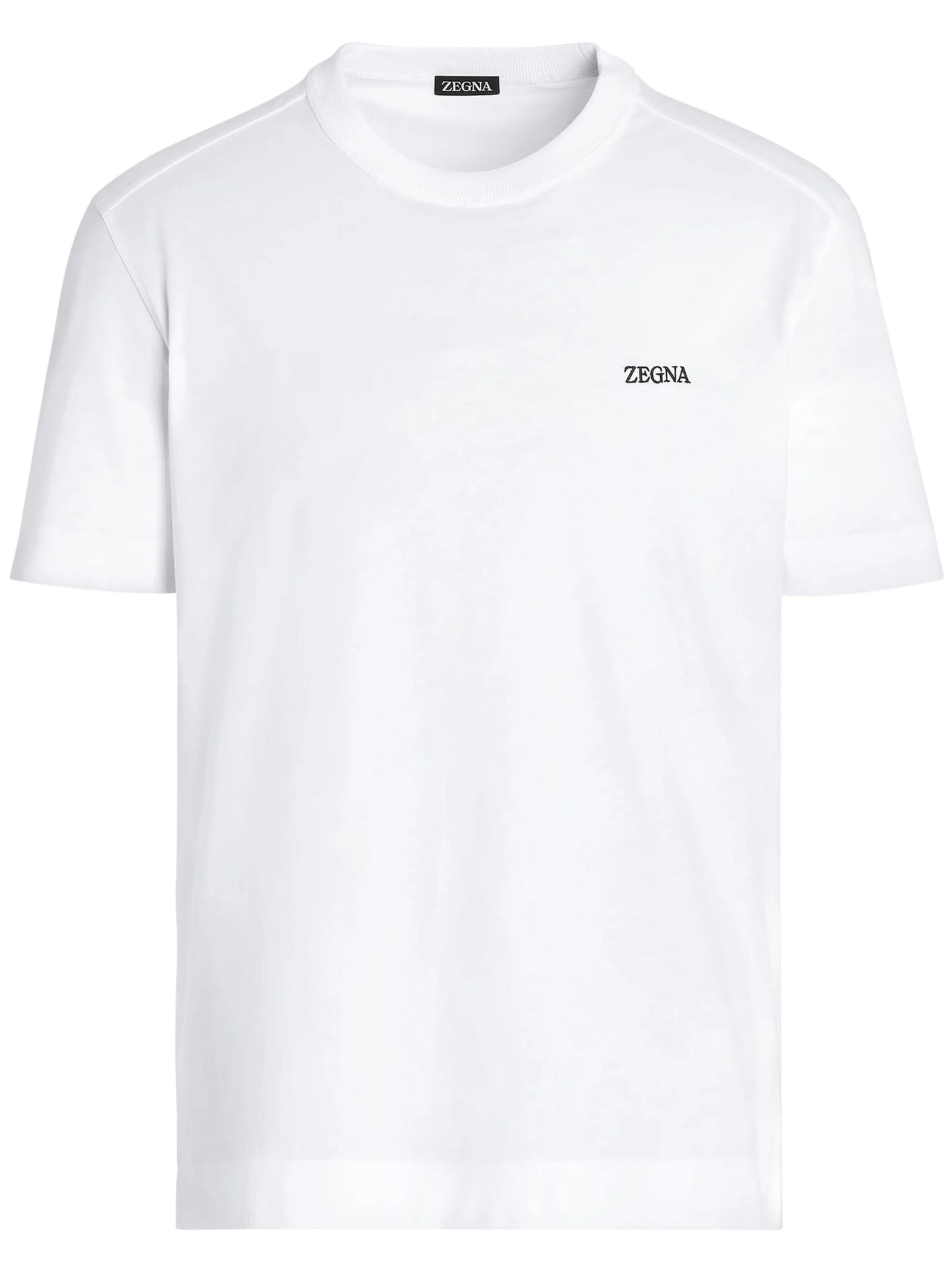logo-embroidered cotton T-shirt