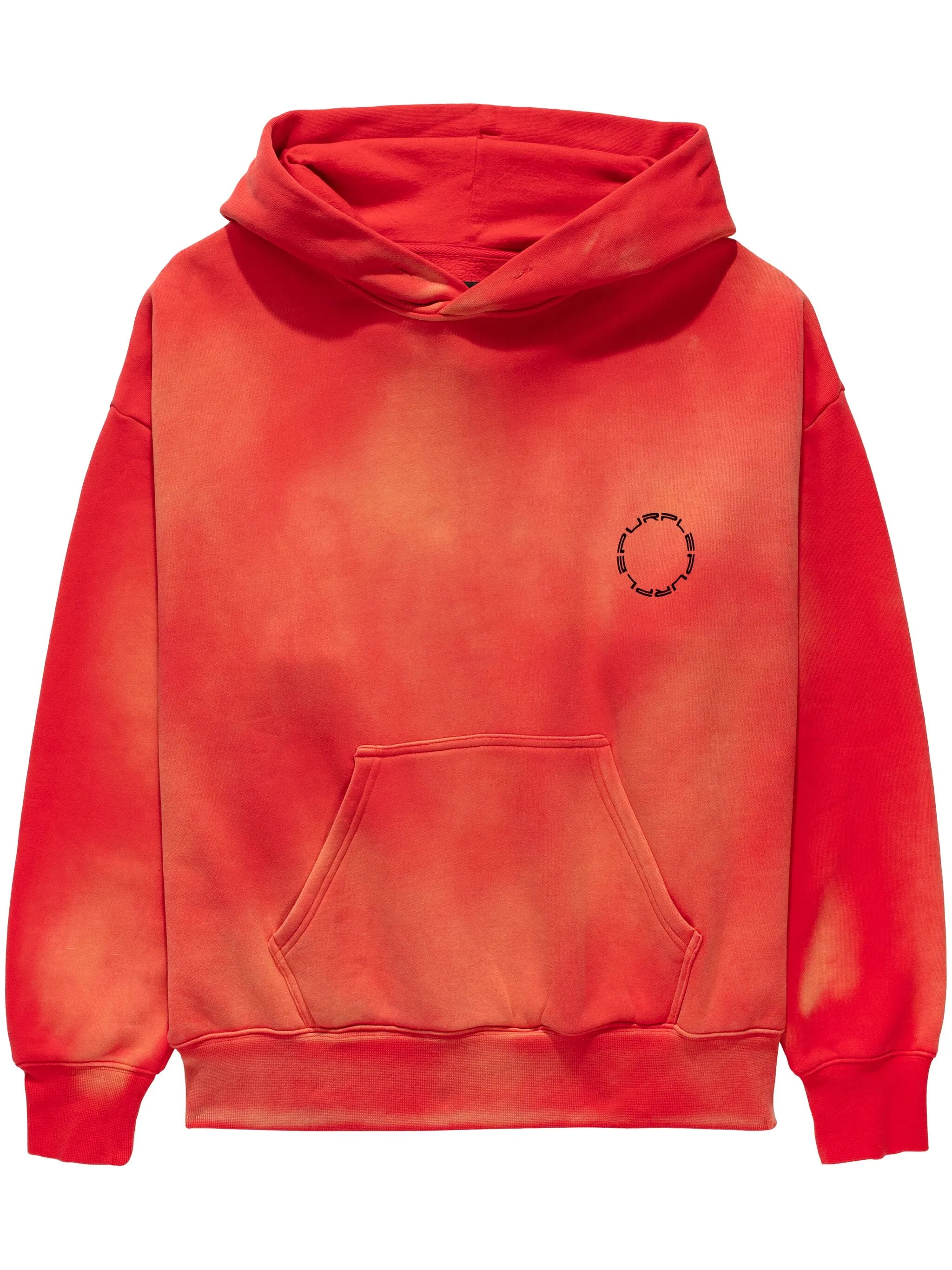 logo-print cotton hoodie