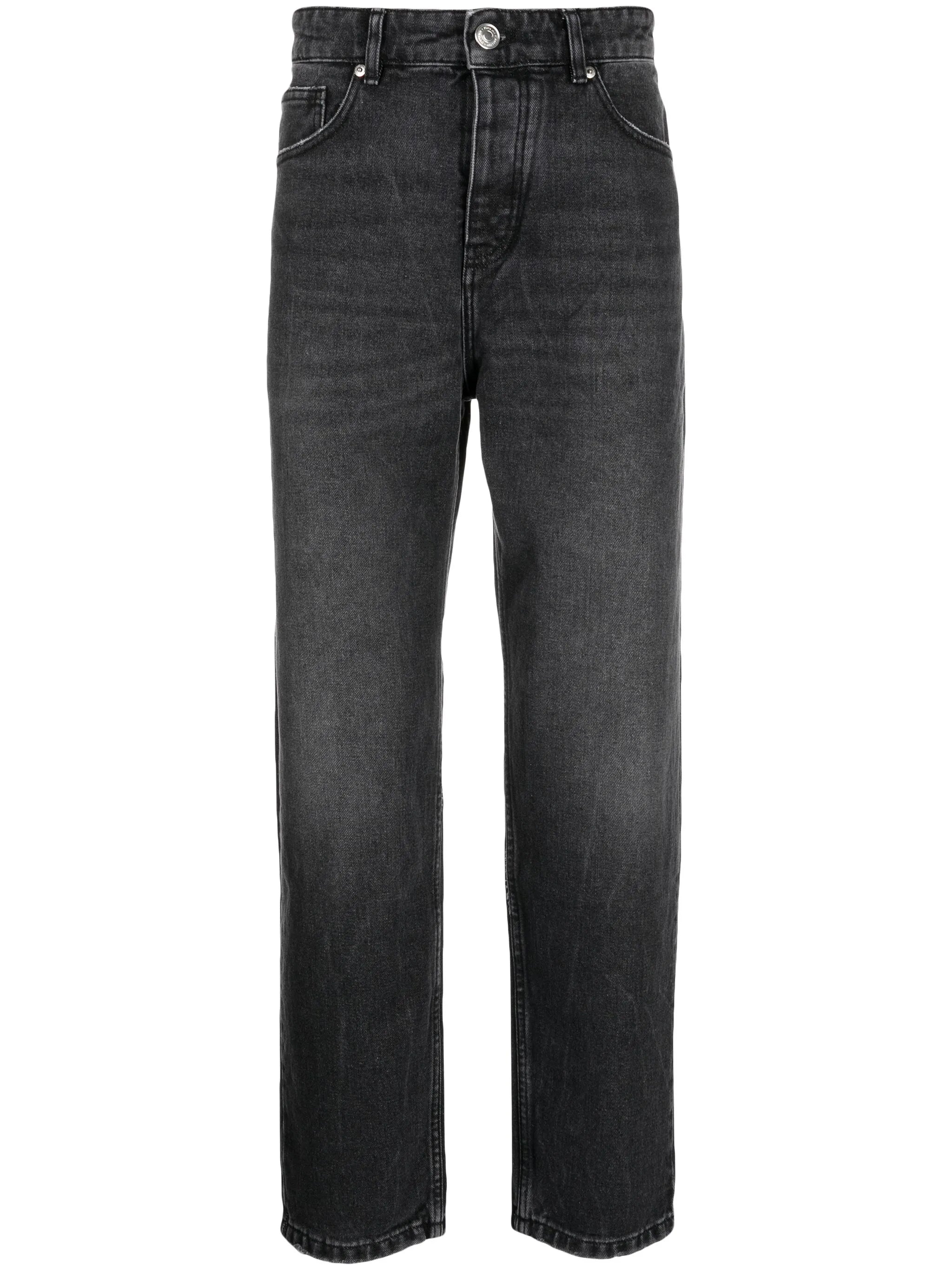 mid-rise cropped jeans