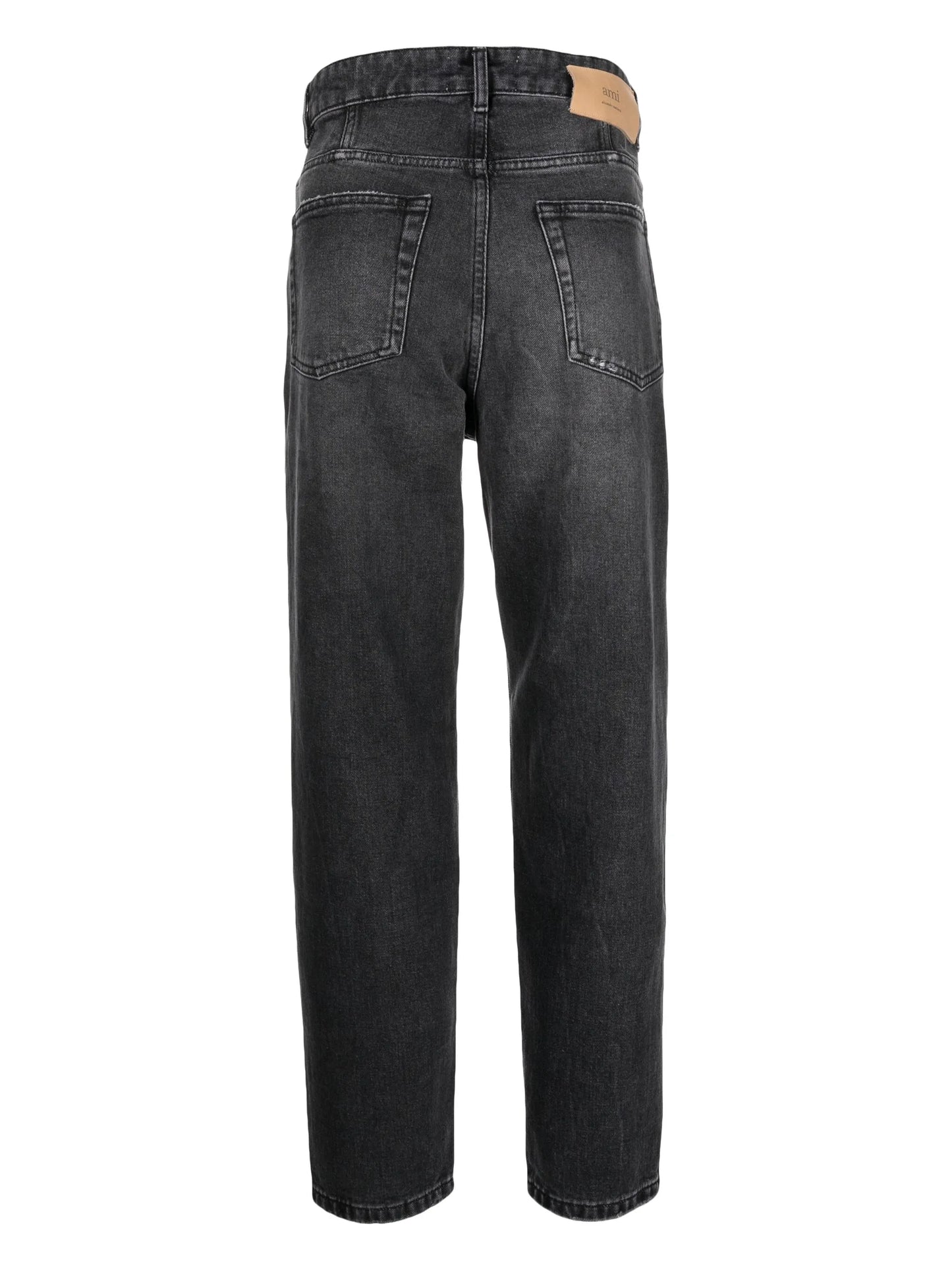 mid-rise cropped jeans