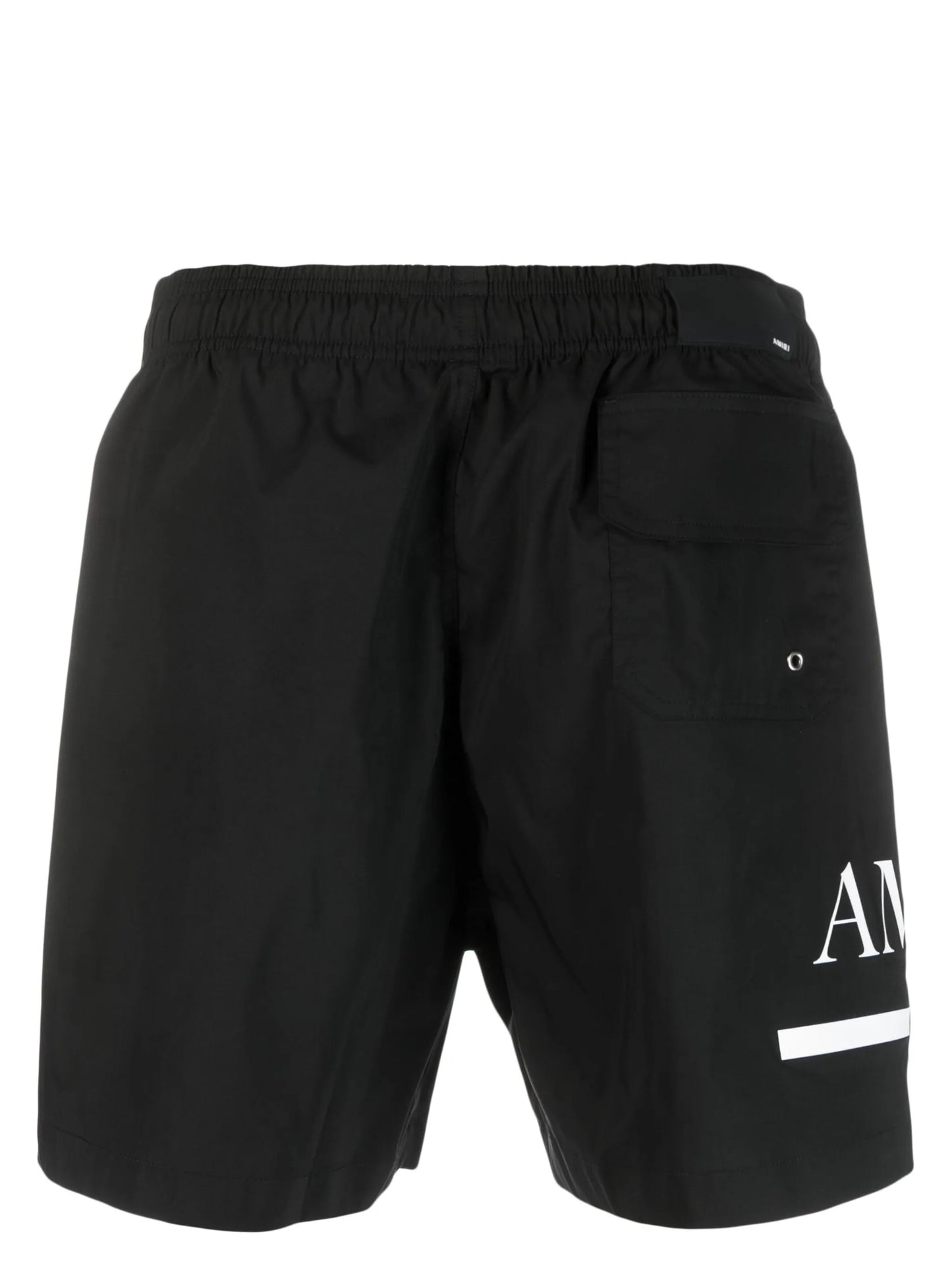 logo-embroidered swim shorts