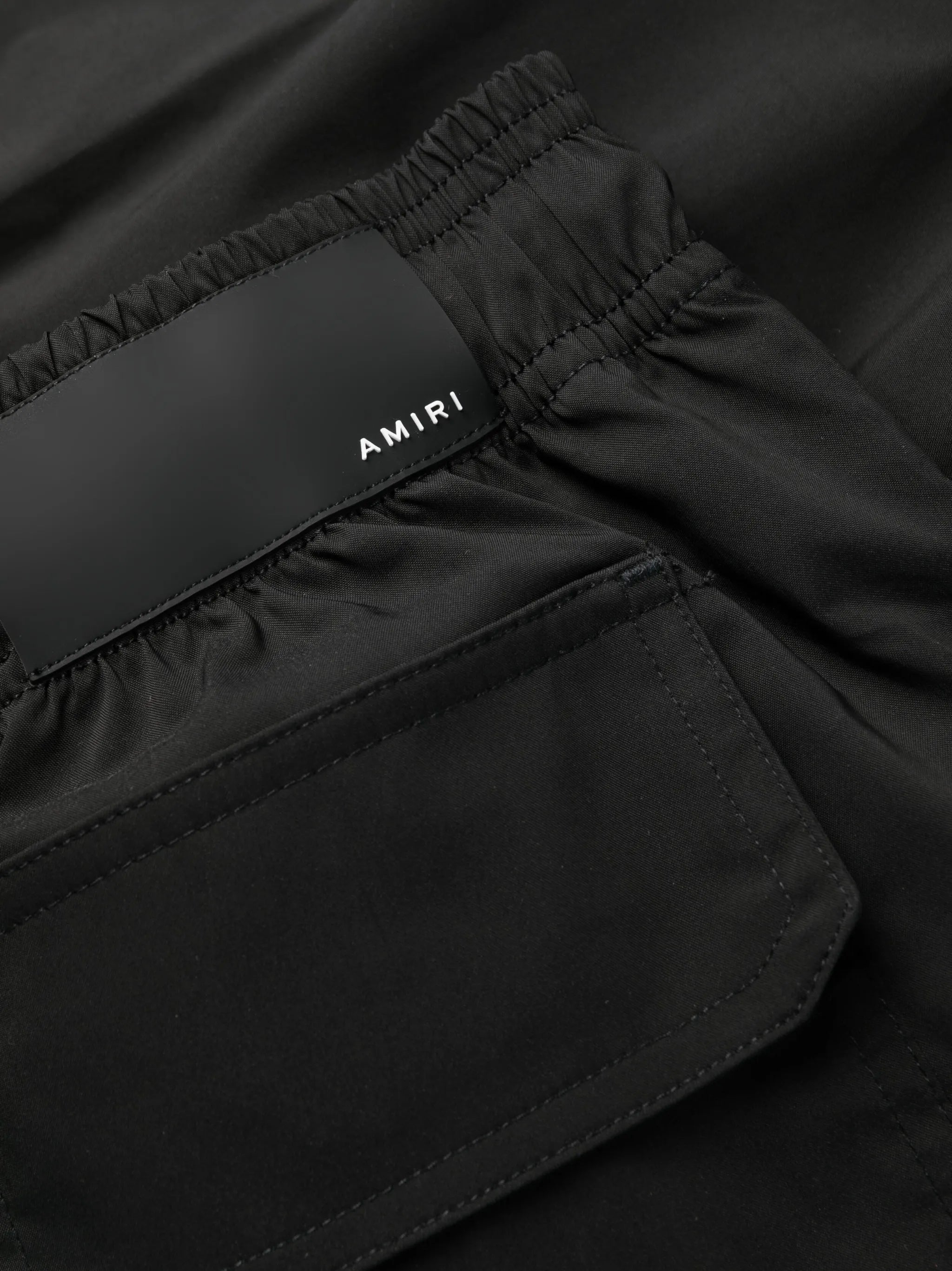 logo-embroidered swim shorts