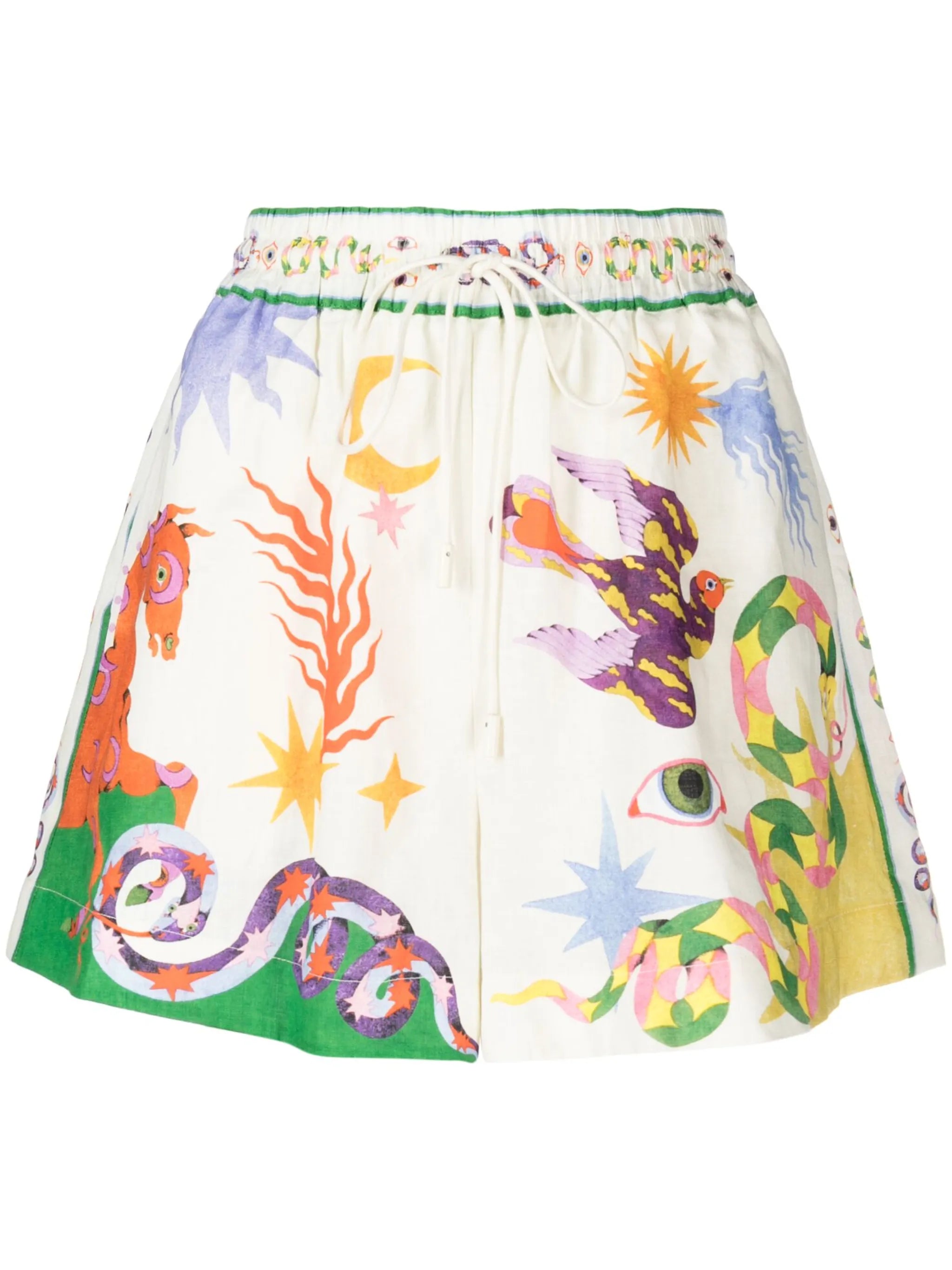 Seeker graphic-print shorts