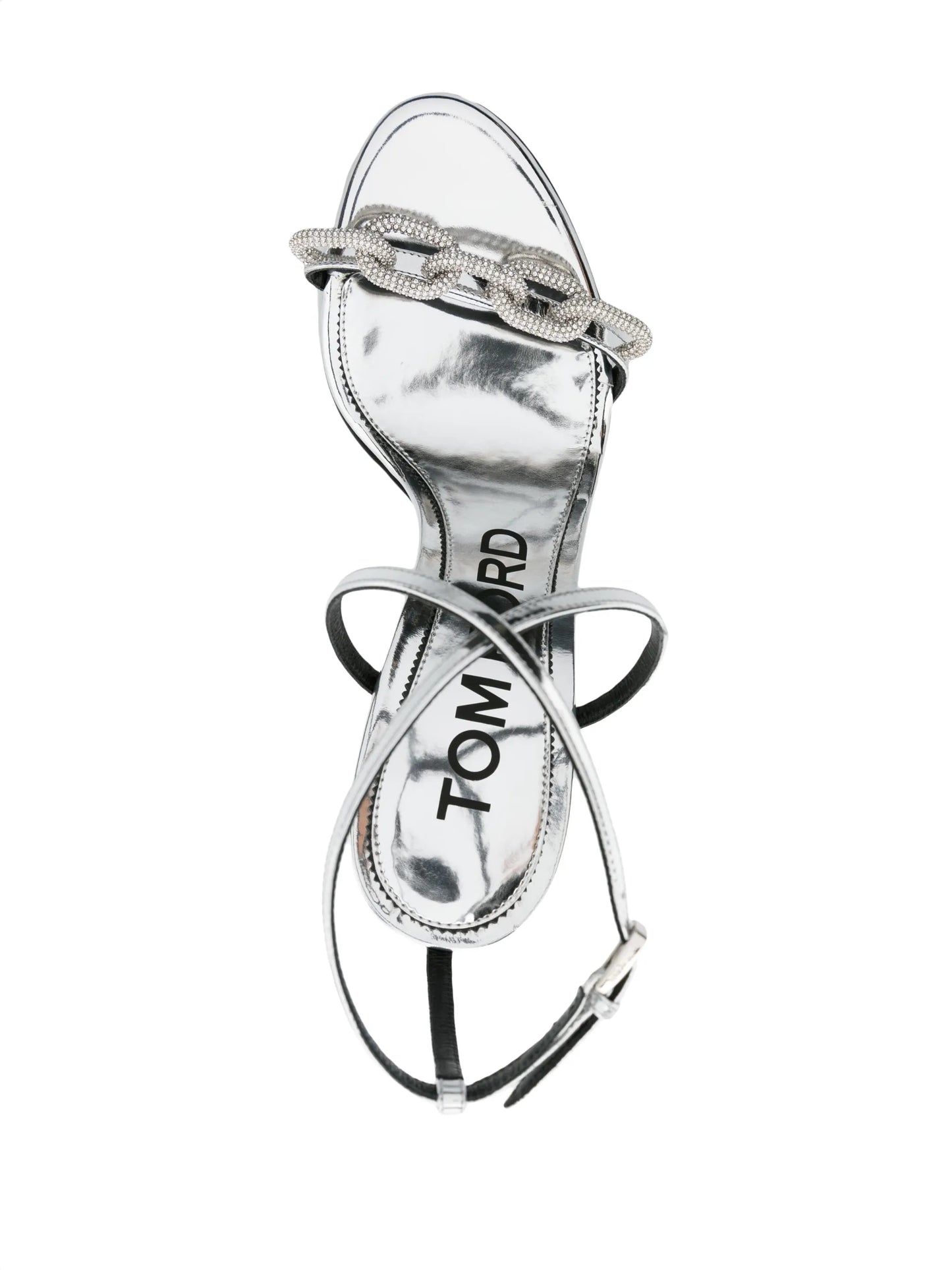 105mm crystal-embellished sandals