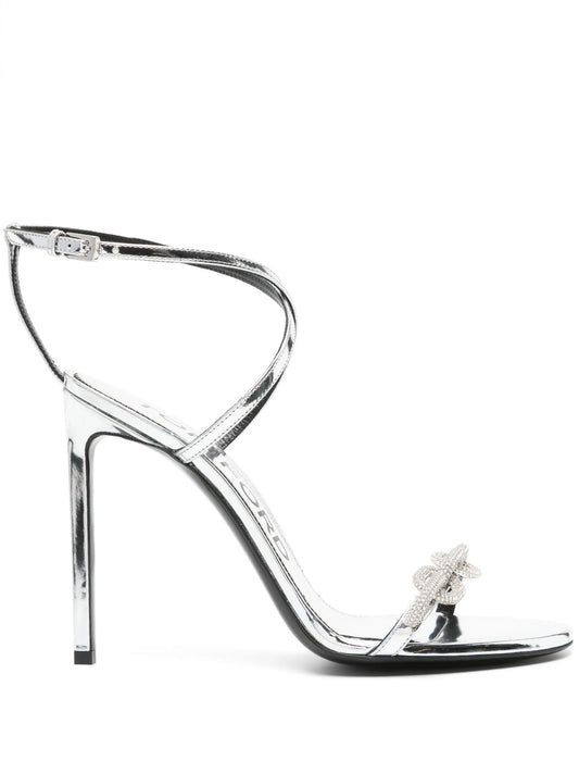 105mm crystal-embellished sandals