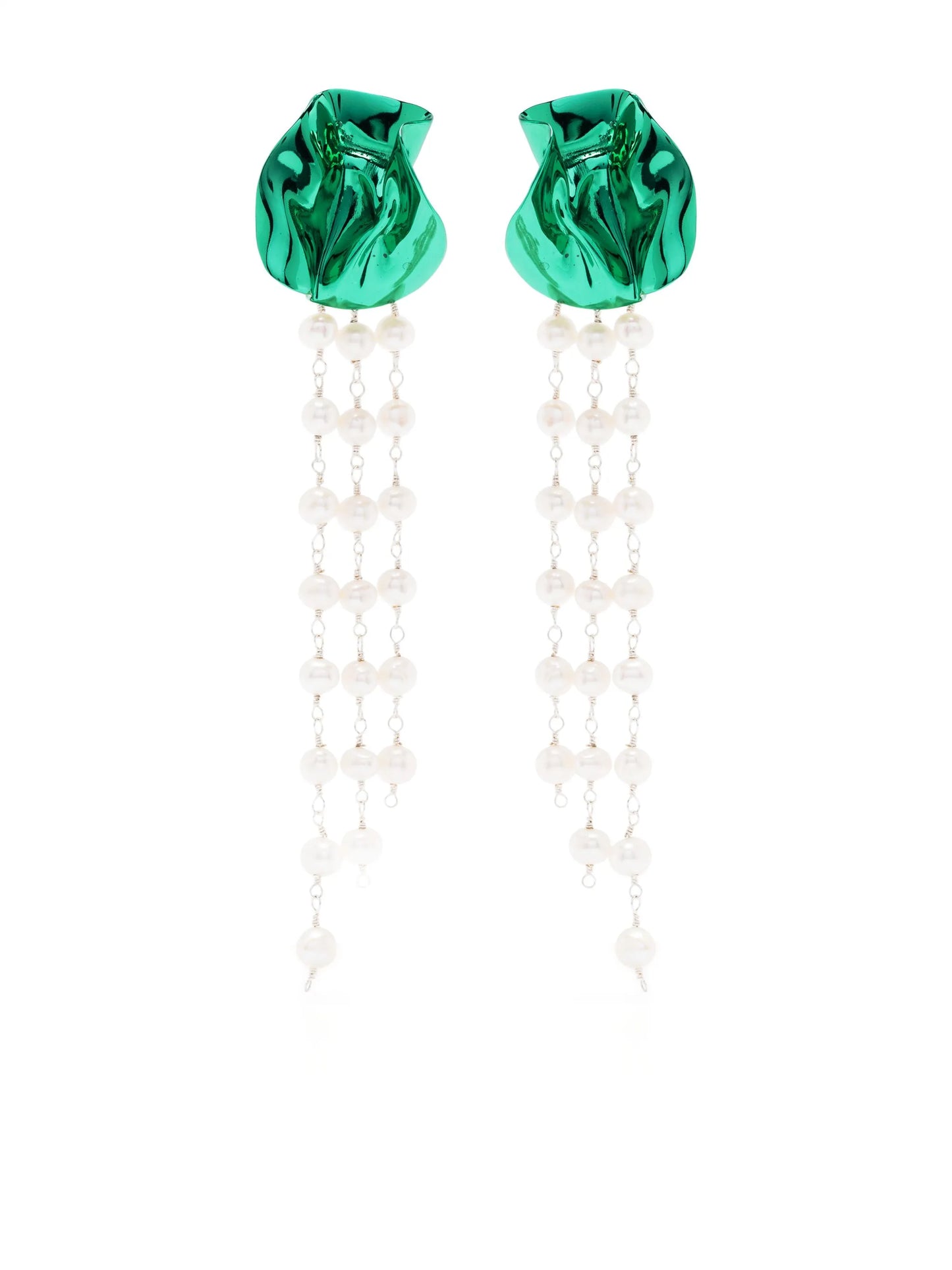 Georgia pearl drop earrings
