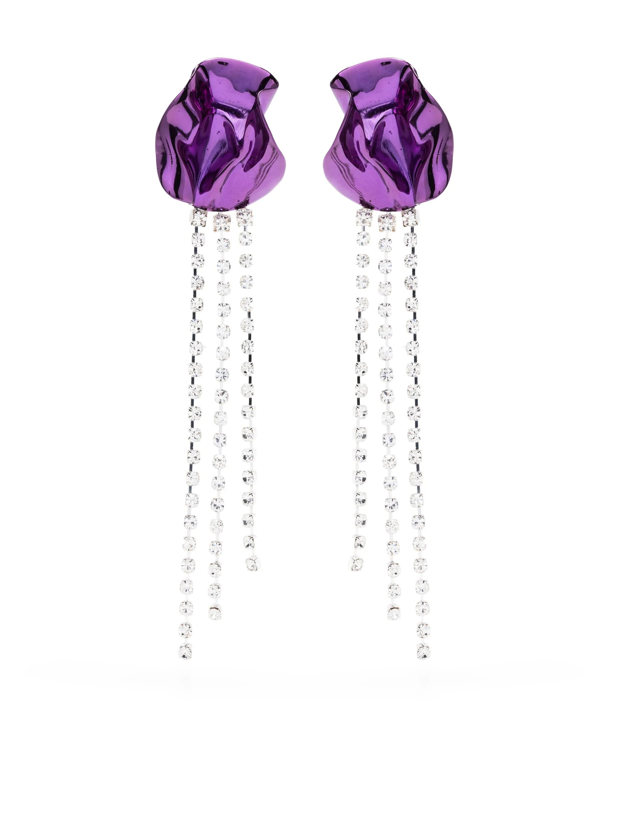 Georgia crystal drop earrings