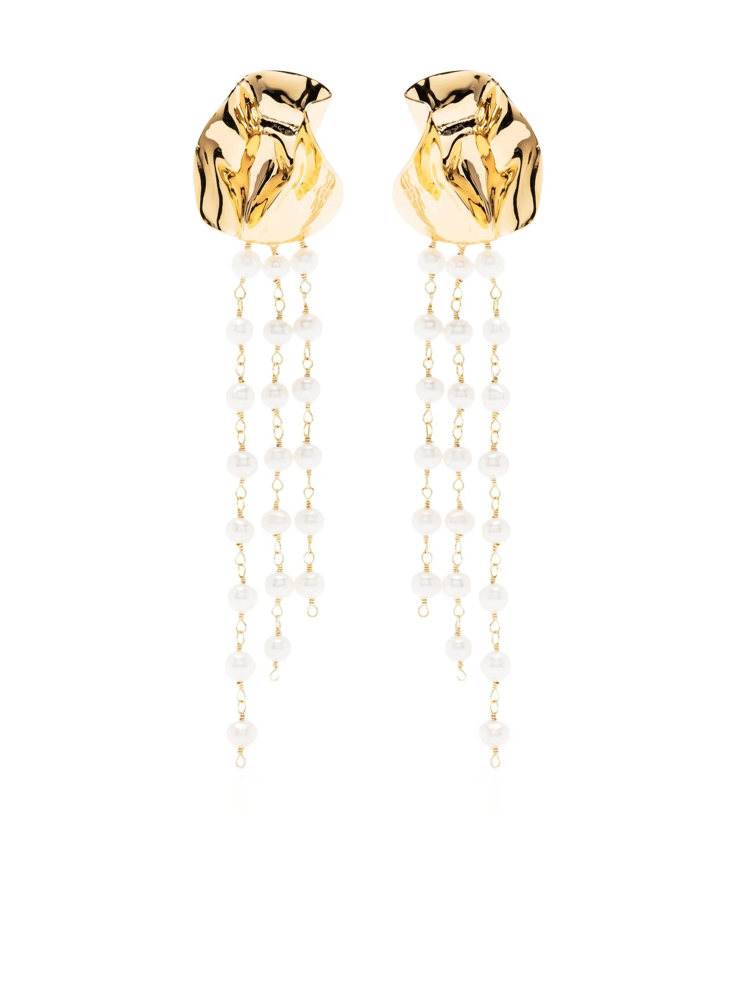 Georgia pearl drop earrings