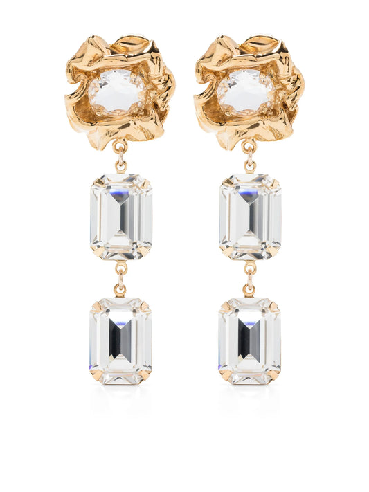 Ada crystal drop earrings