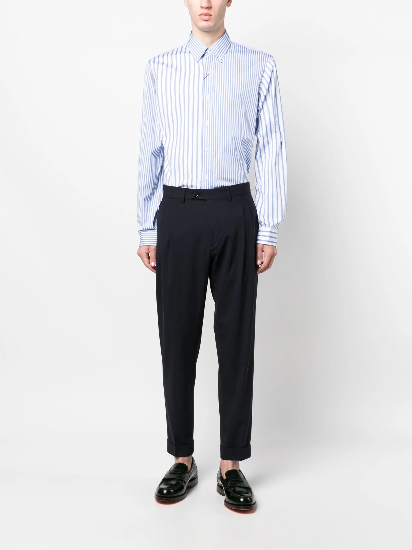 striped cotton shirt