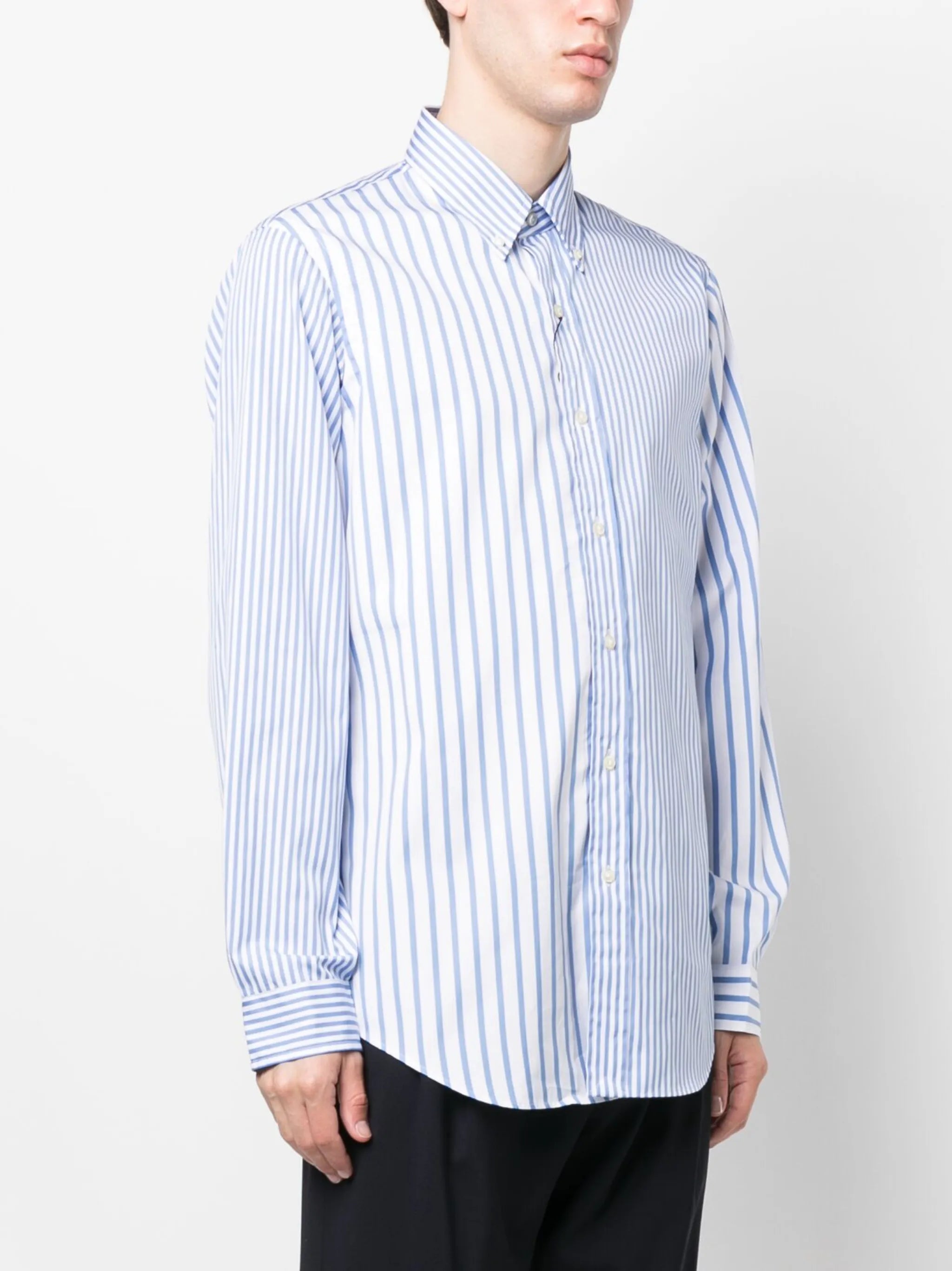 striped cotton shirt