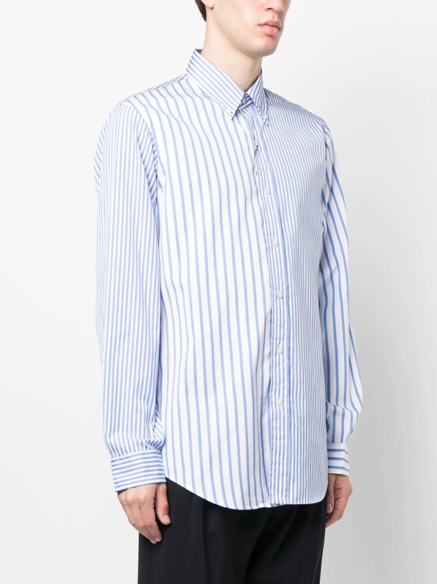 striped cotton shirt