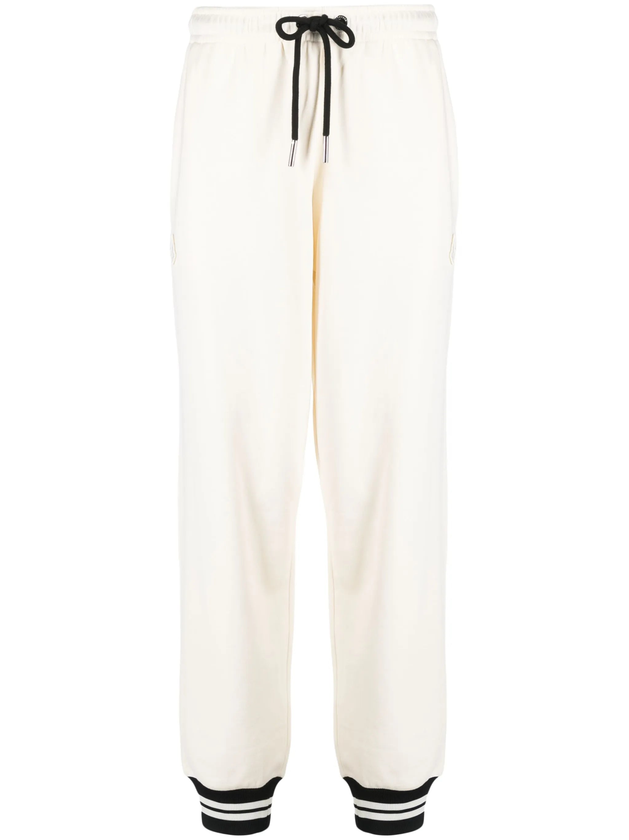 striped-trim track pants