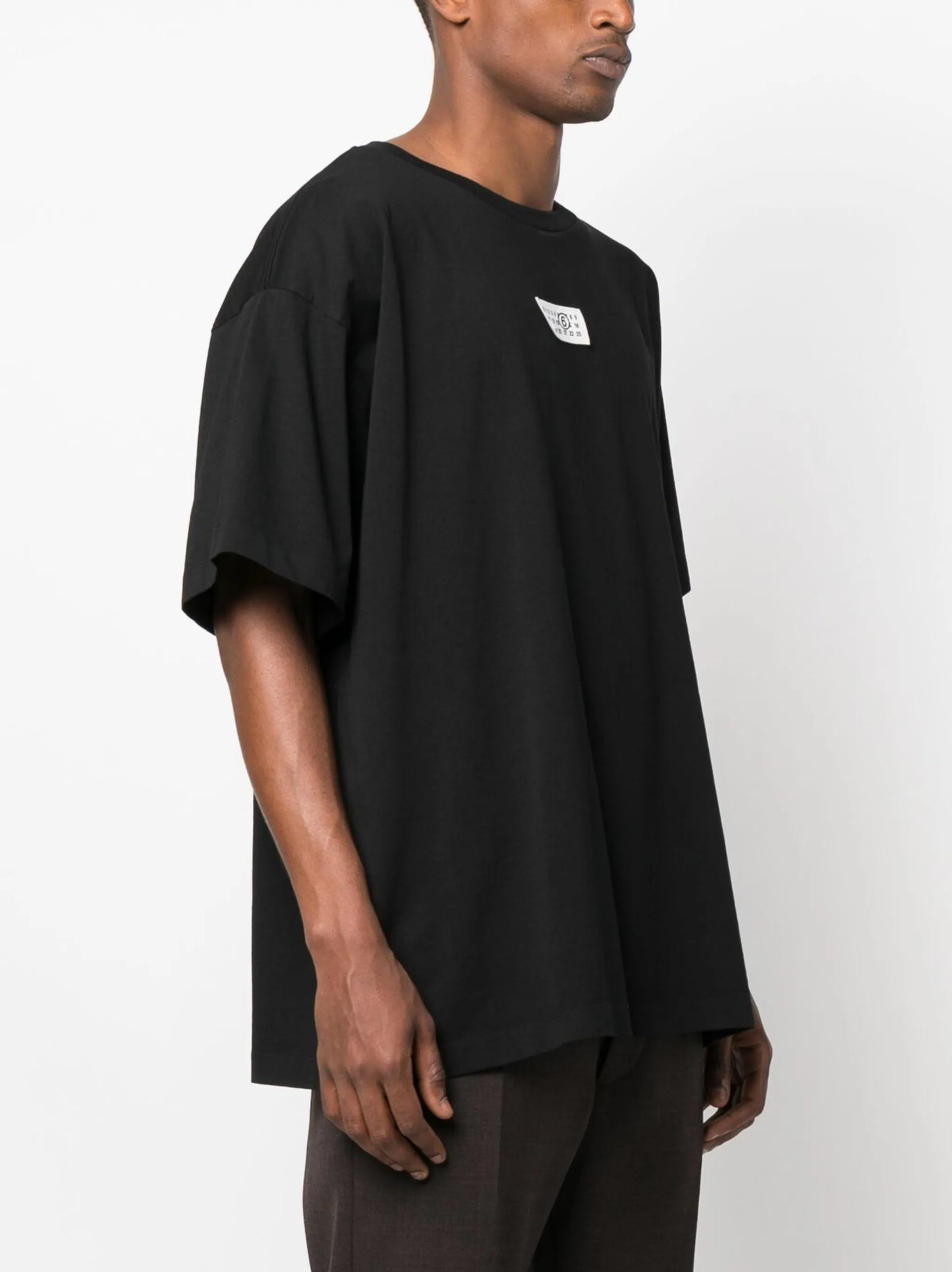 logo-patch cotton T-shirt